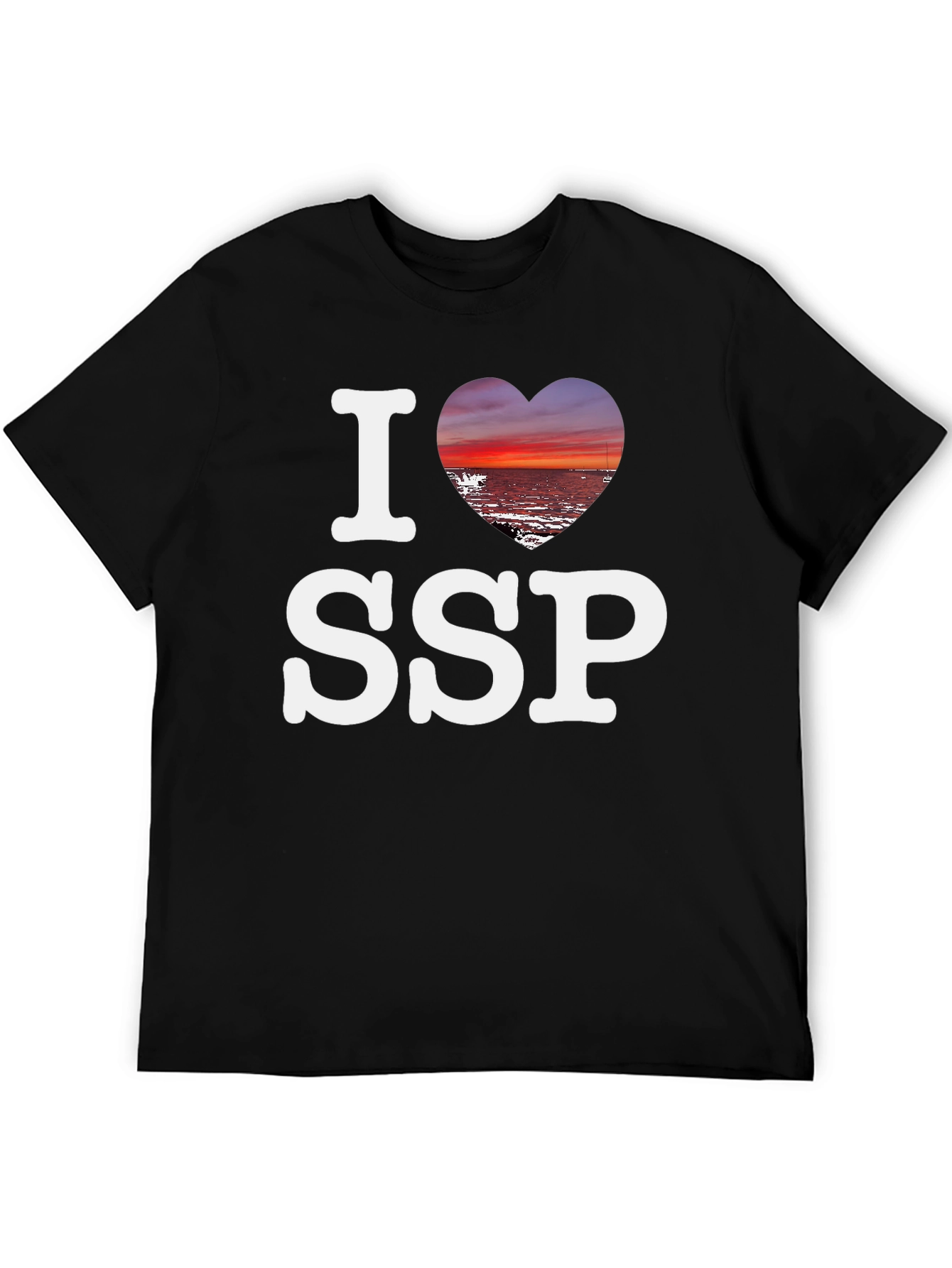 I Heart SSP T-Shirt - Sunset Beach Design