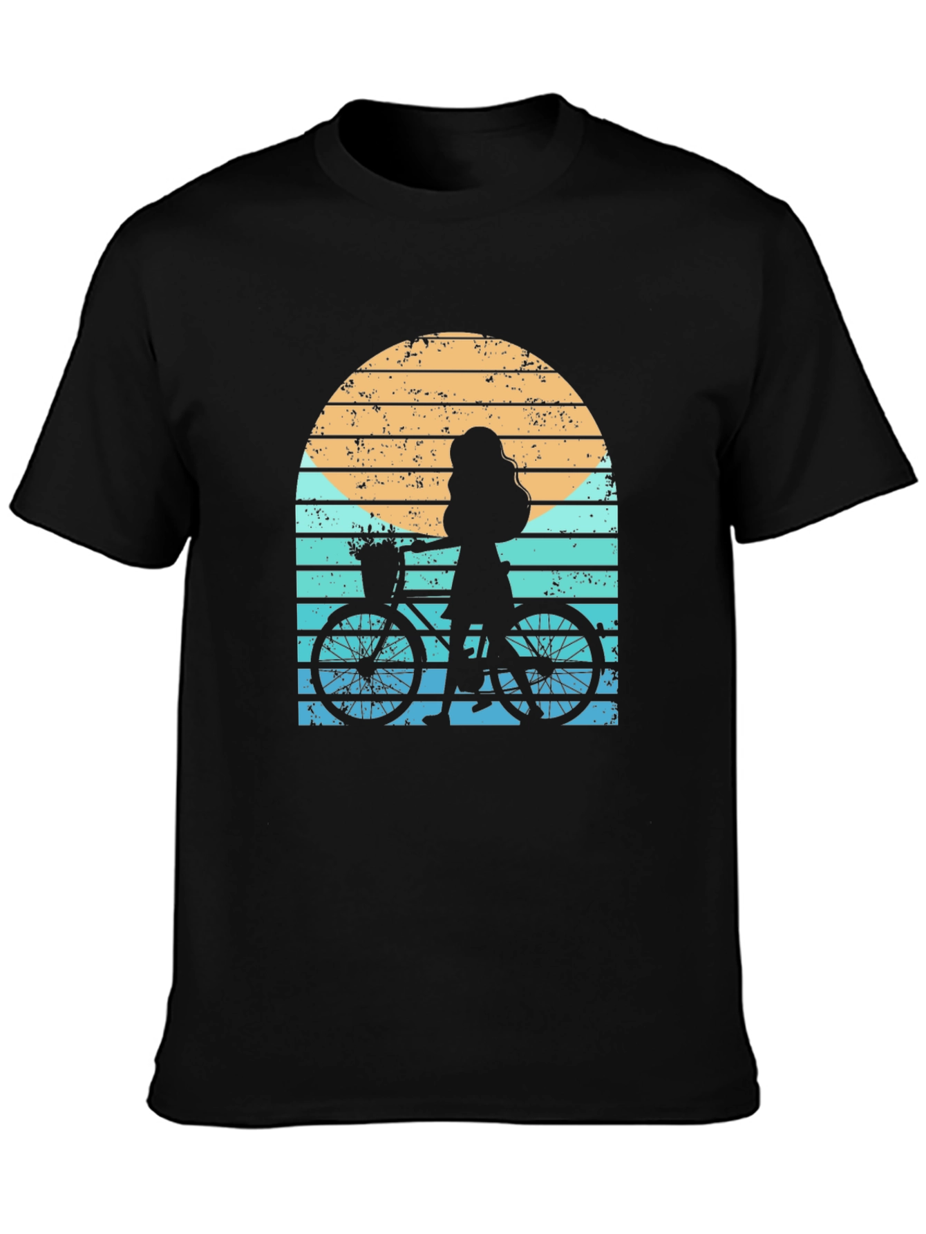 Retro Bicycle Ride Graphic Tee