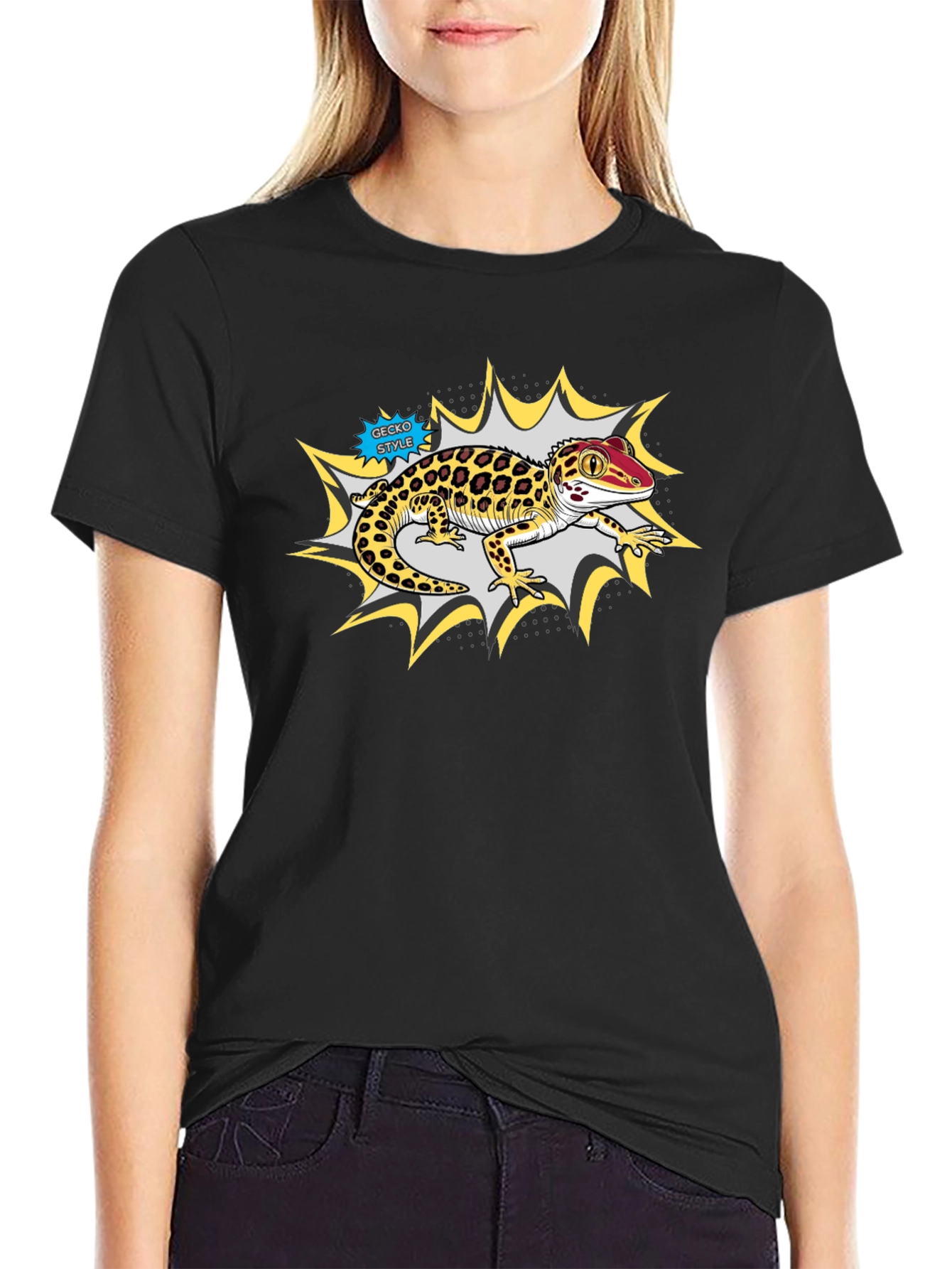Gecko Style Graphic T-Shirt