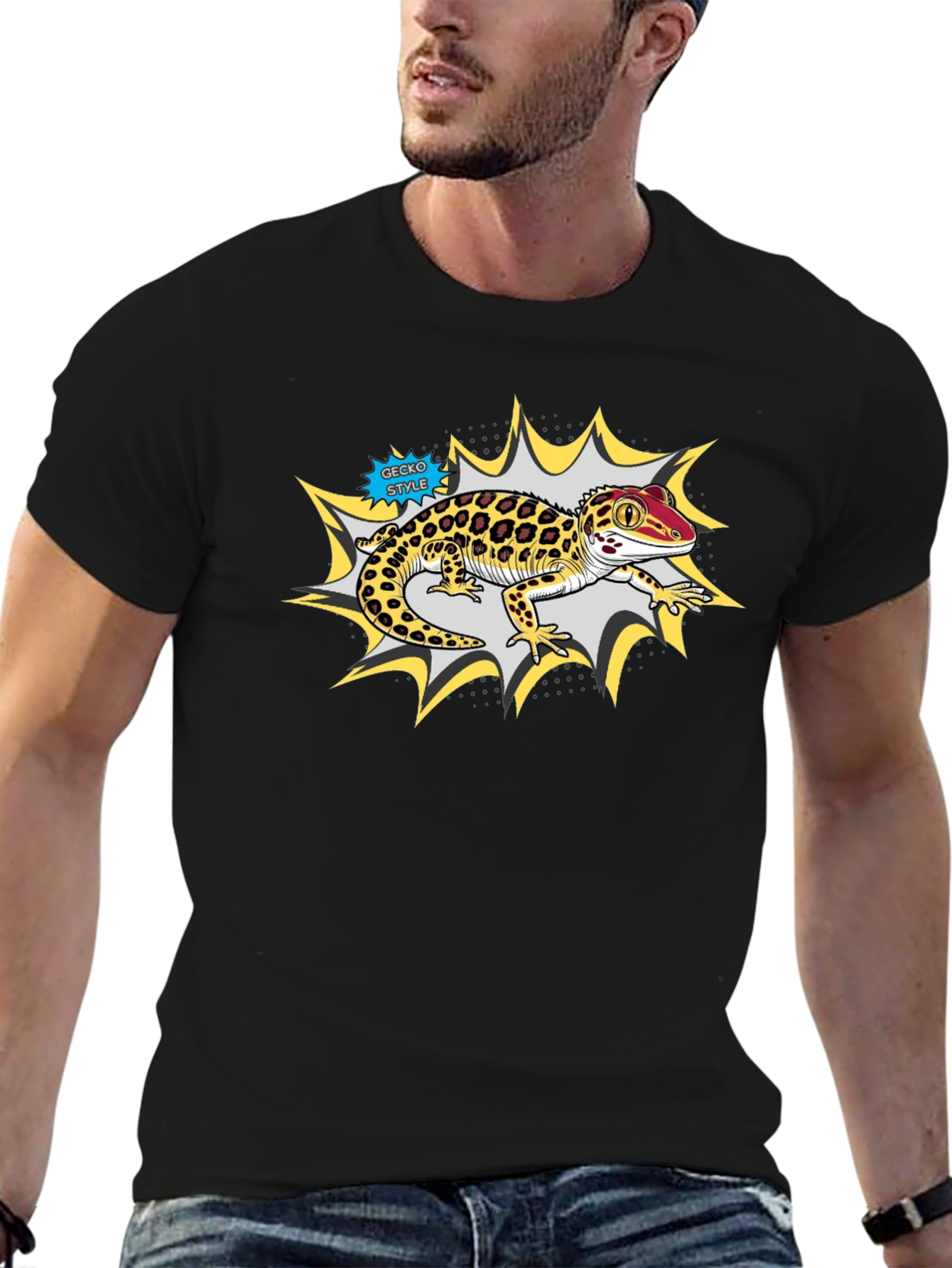 Gecko Style Graphic T-Shirt