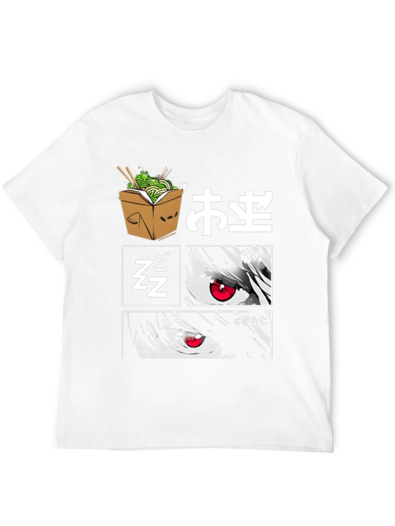Anime Graphic Print T-Shirt