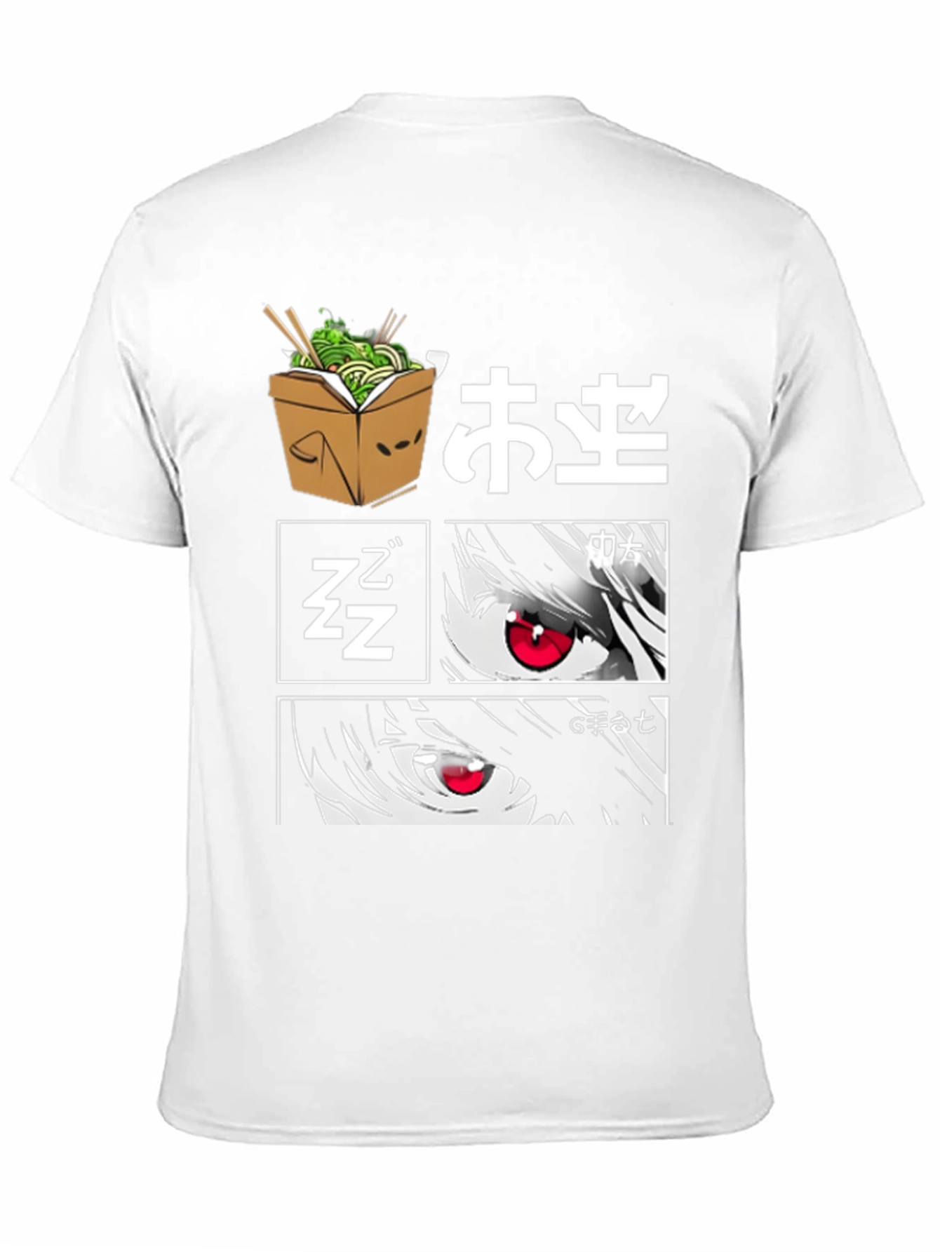 Anime Graphic Print T-Shirt