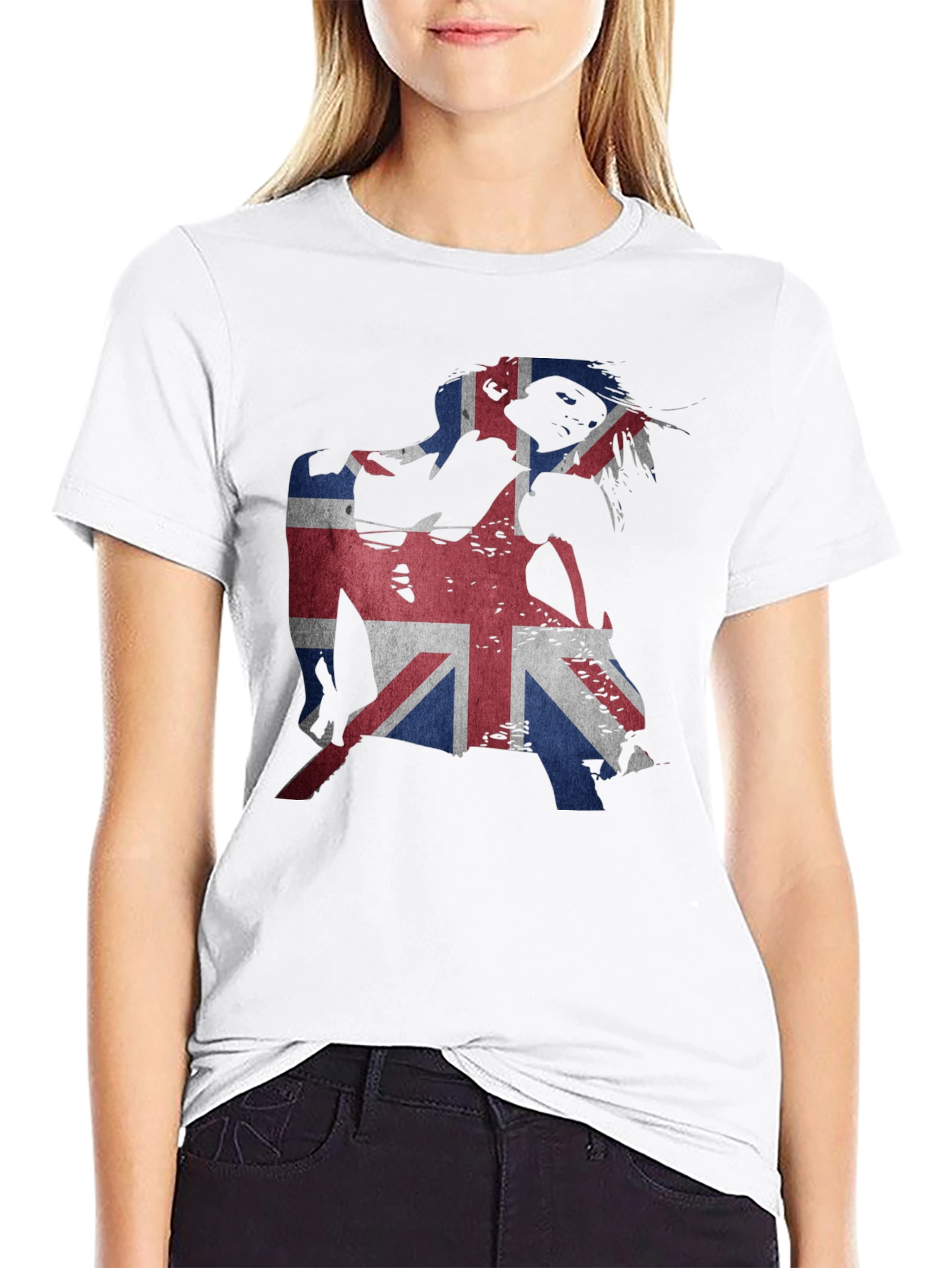 Union Jack Punk Rock Tee