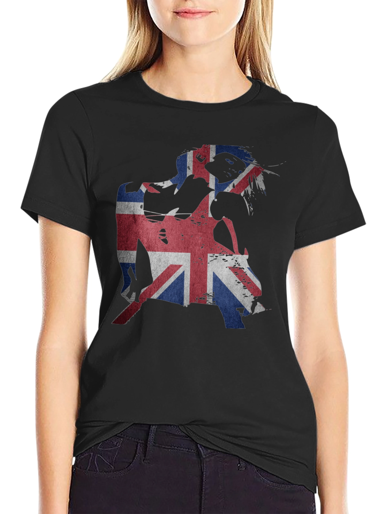 Union Jack Punk Rock Tee