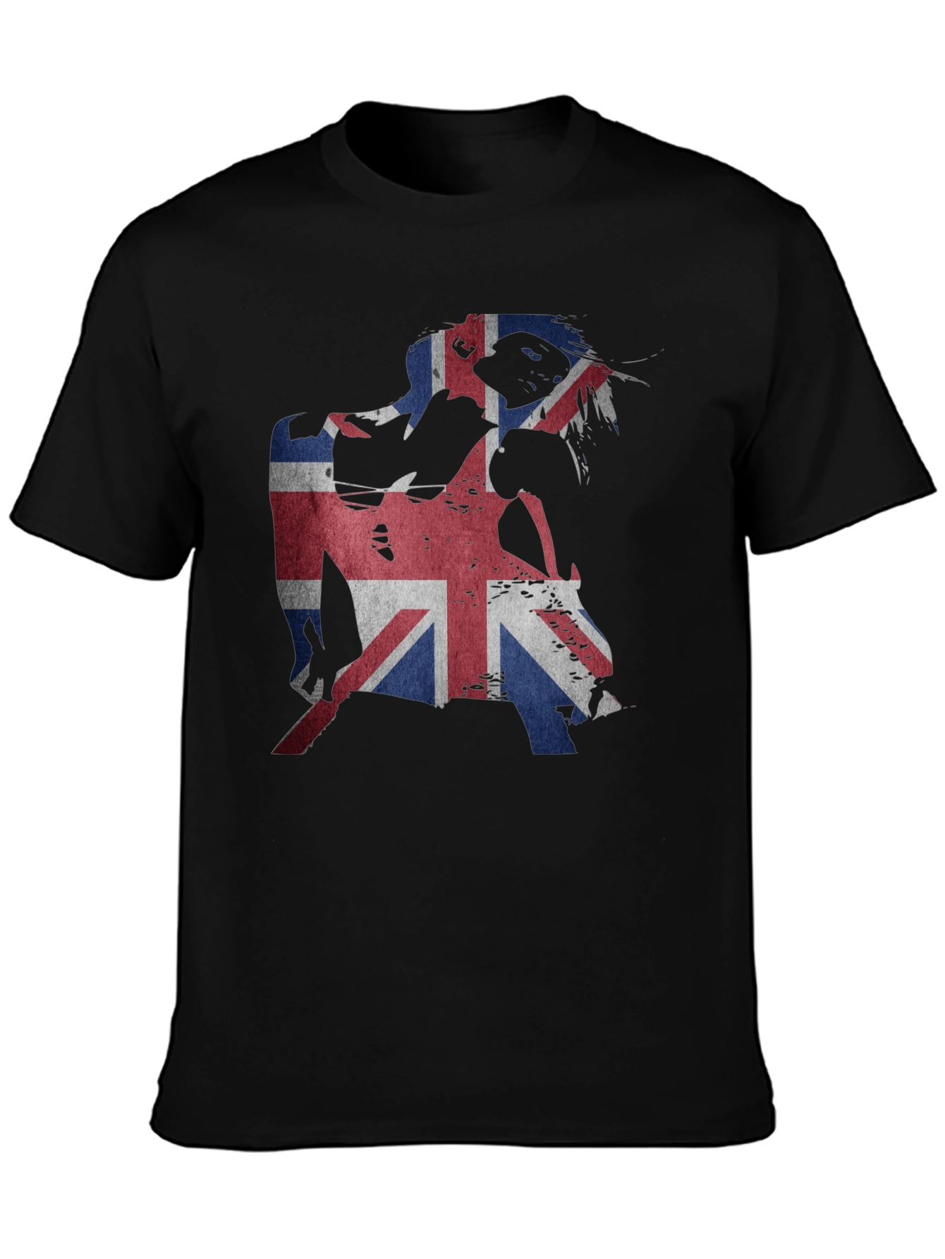 Union Jack Punk Rock Tee