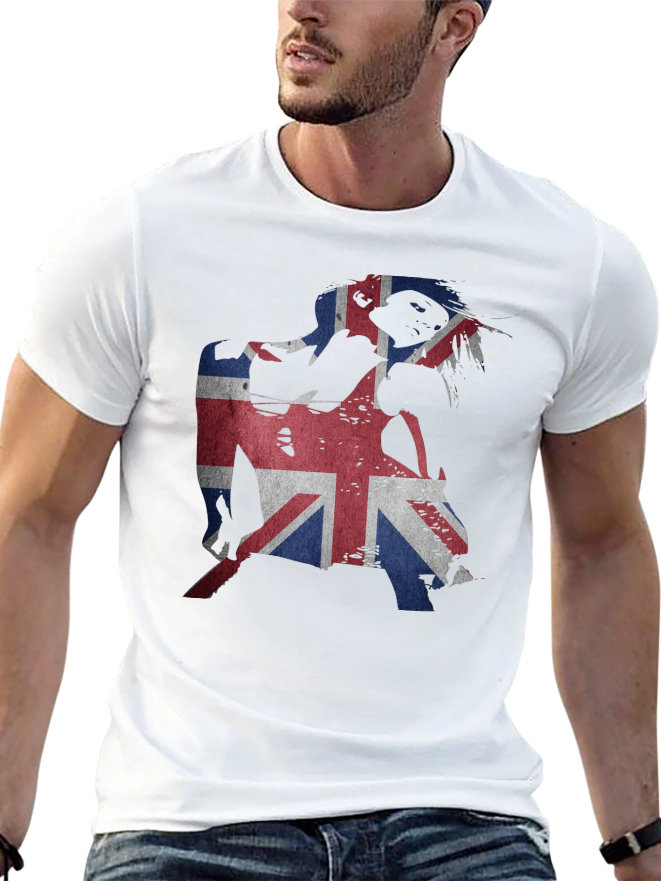 Union Jack Punk Rock Tee