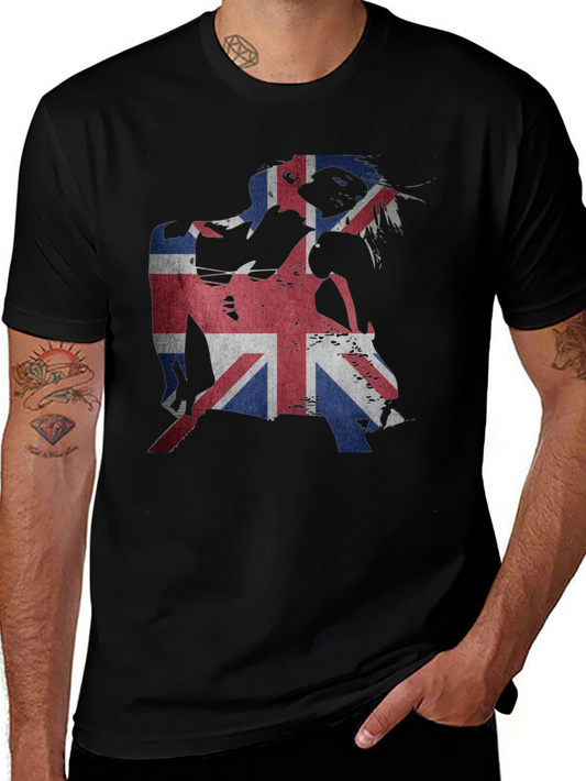 Union Jack Punk Rock Tee