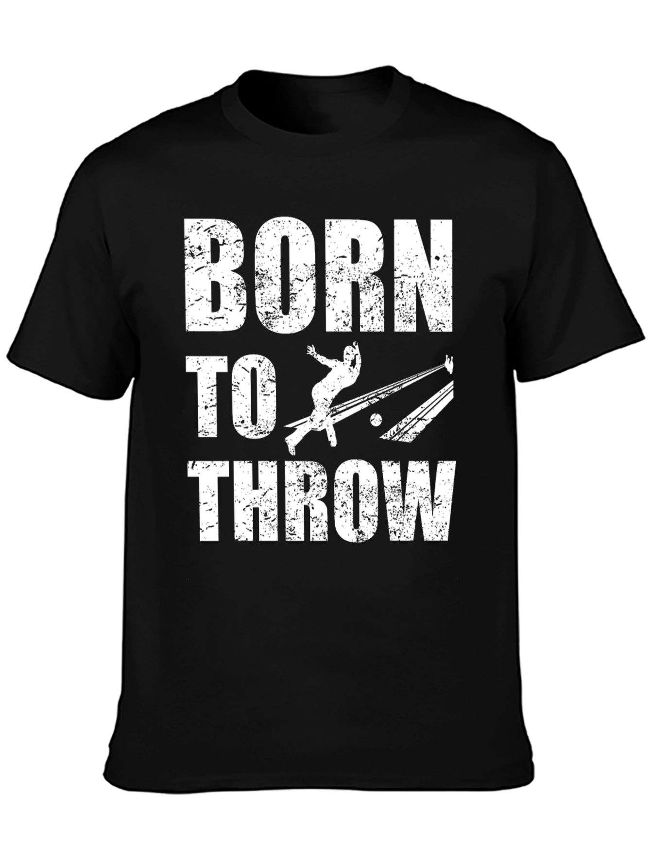 Born to Throw Graphic Tee Bowling T-Shirt