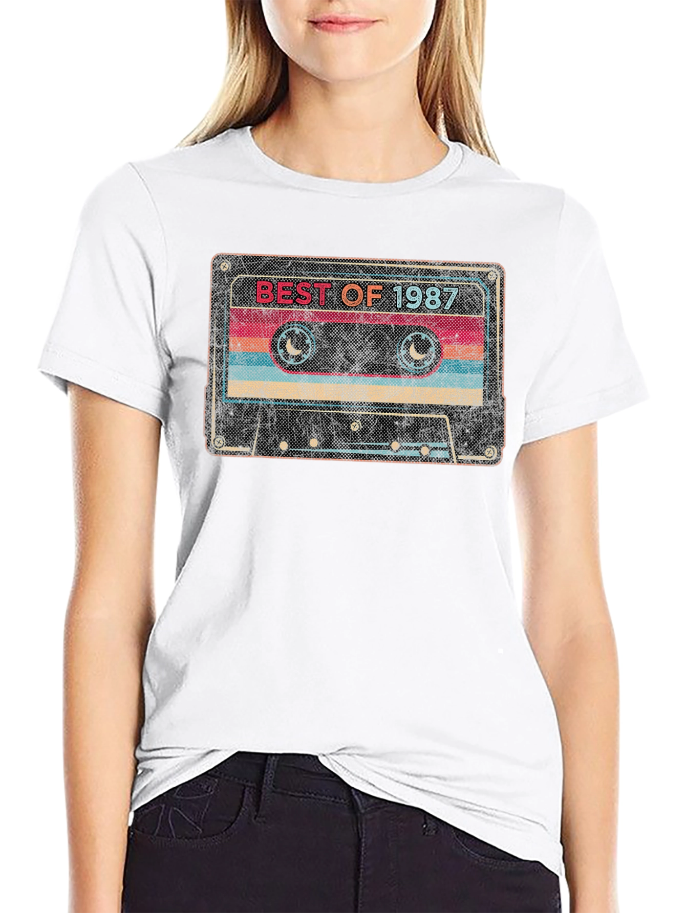 Retro Cassette Best of 1987 Graphic Tee