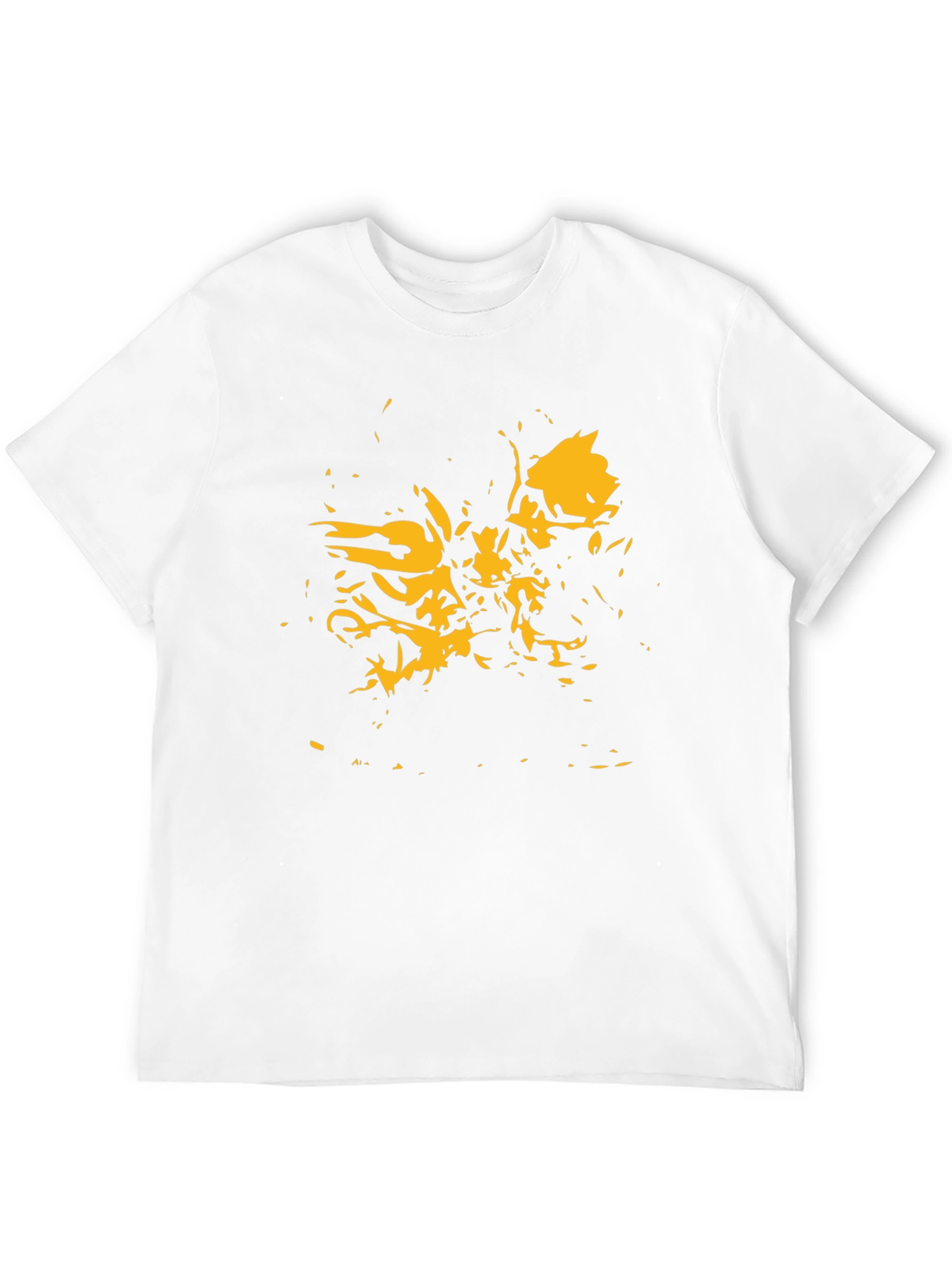 Abstract Graphic Tee - Modern Black T-Shirt