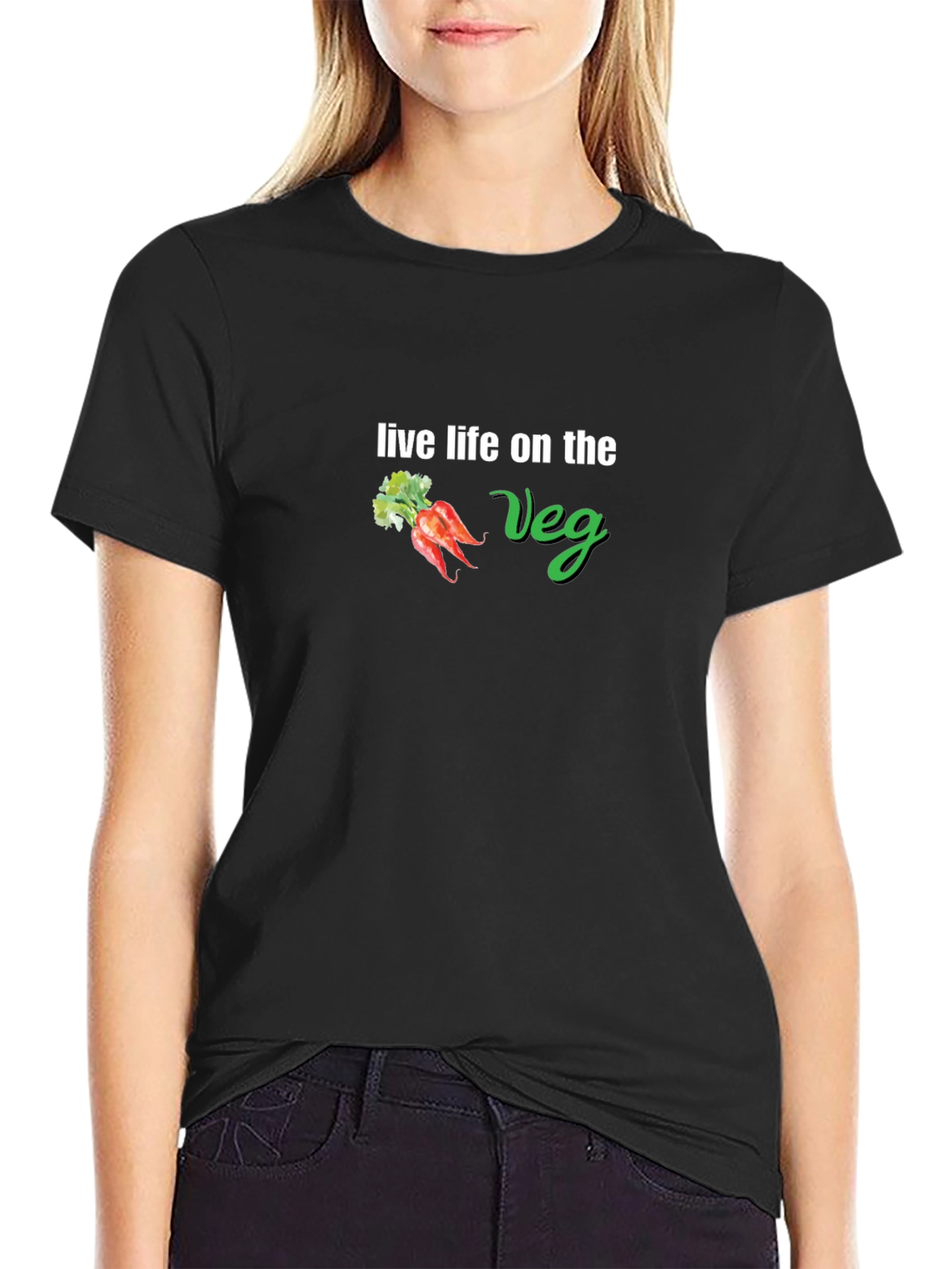 Live Life On The Veg T-Shirt