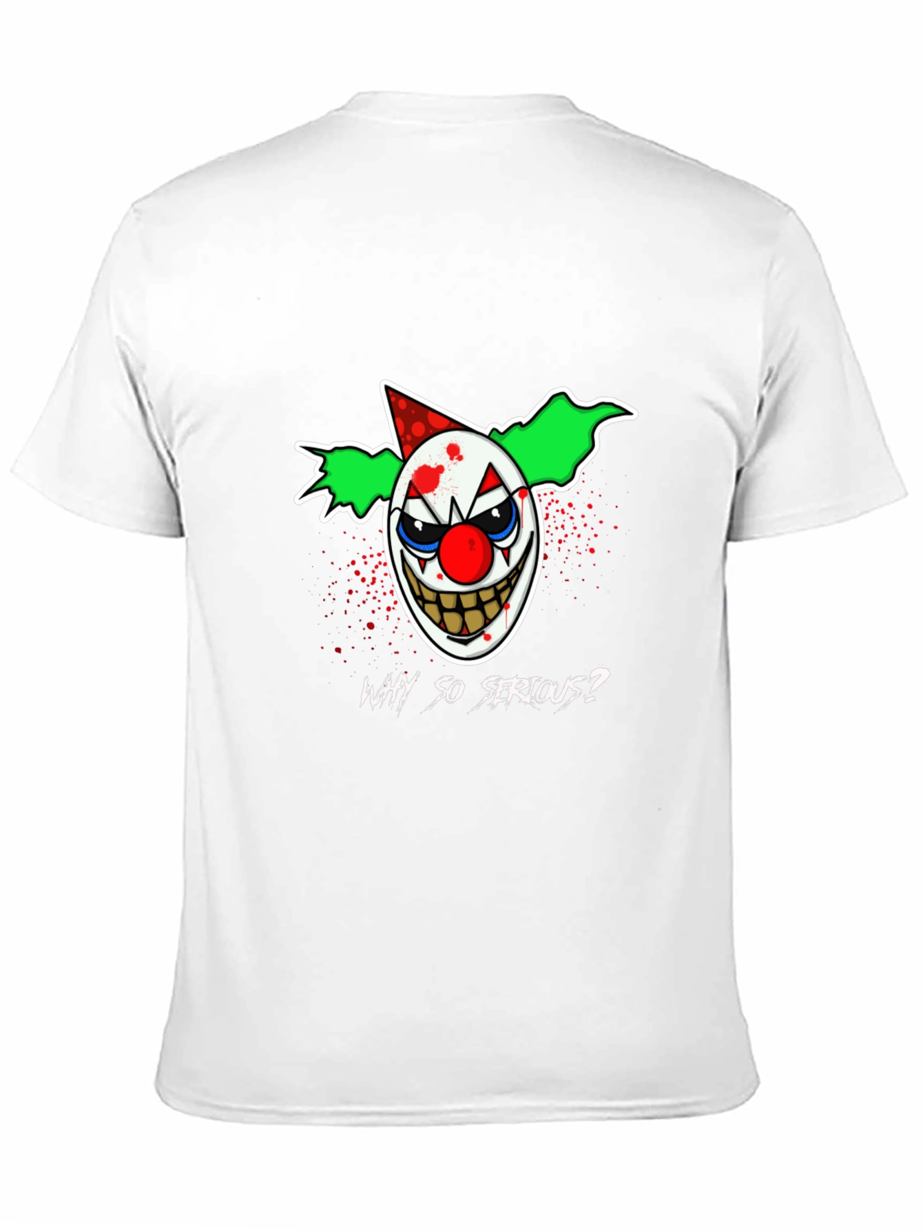 Why So Serious? Clown Graphic T-Shirt