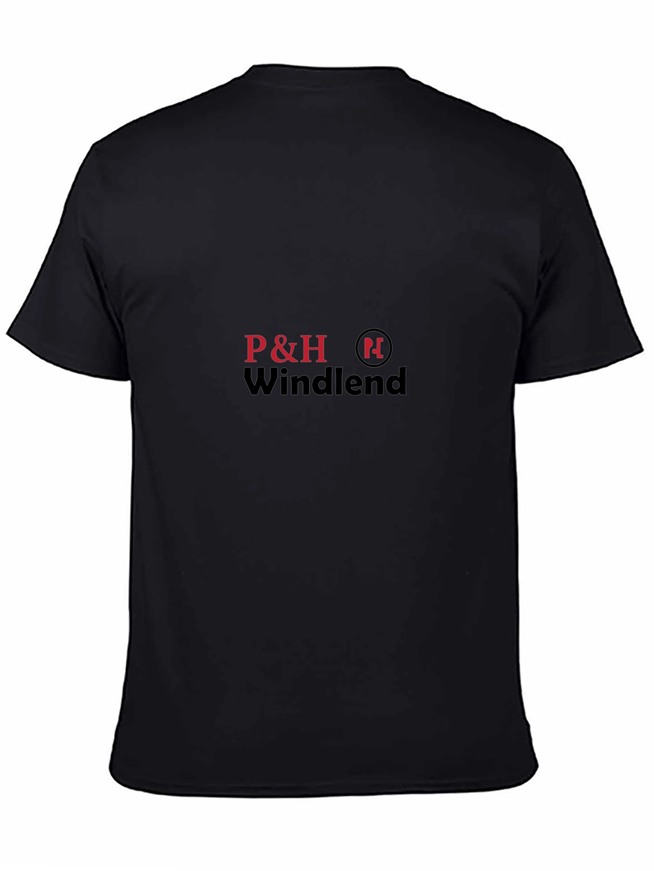P&H Windlend Black T-Shirt