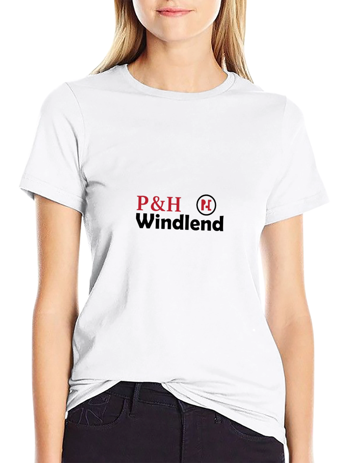 P&H Windlend Black T-Shirt
