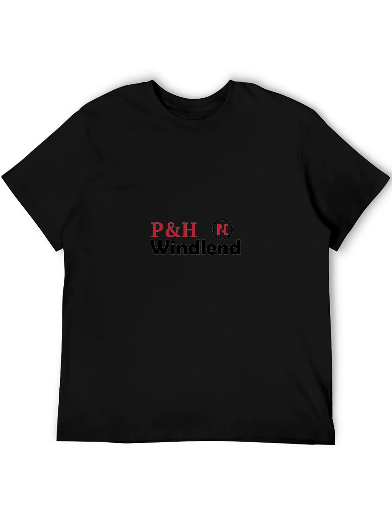 P&H Windlend Black T-Shirt