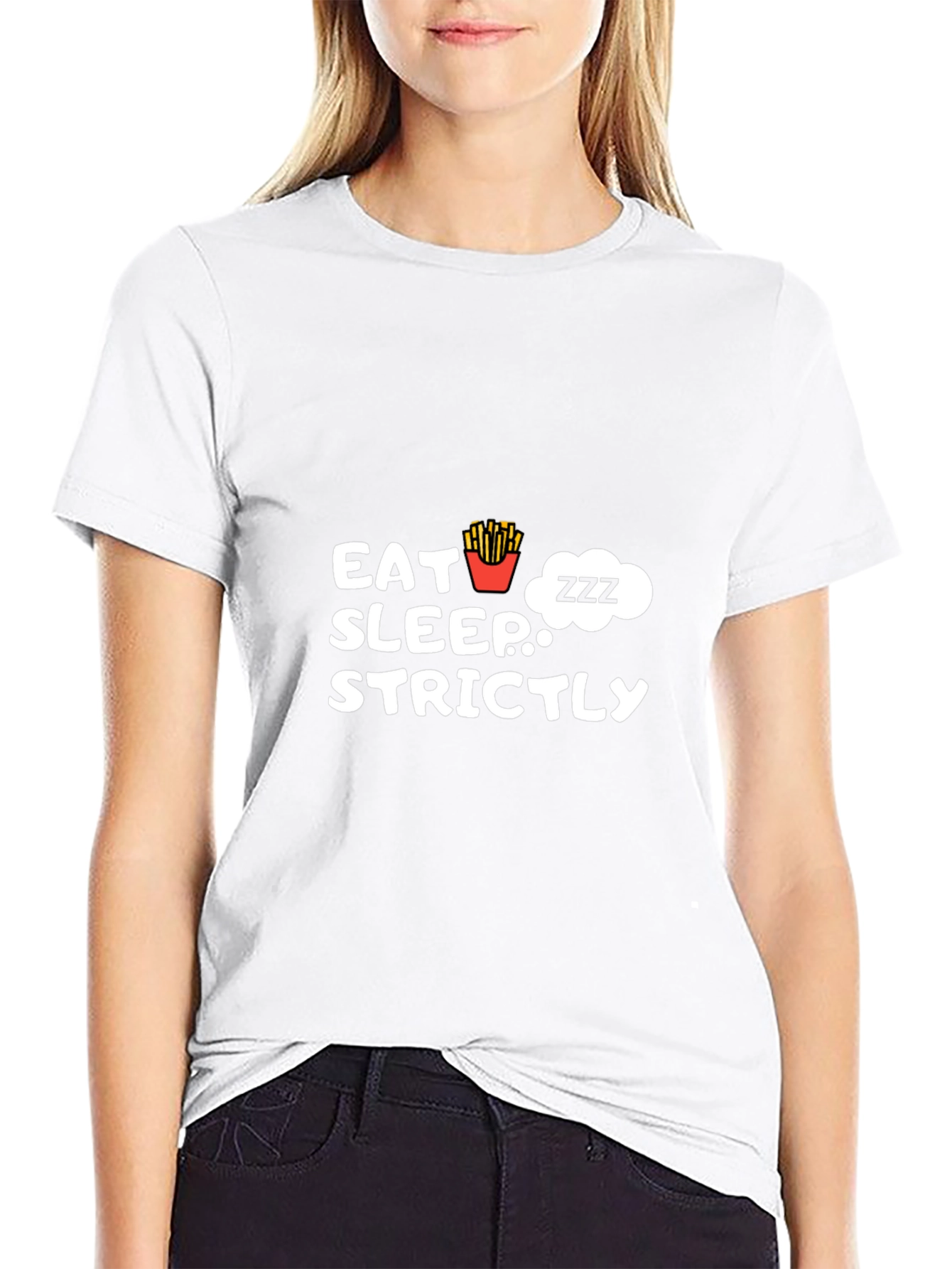 Eat Sleep Strictly T-Shirt Funny Foodie Tee