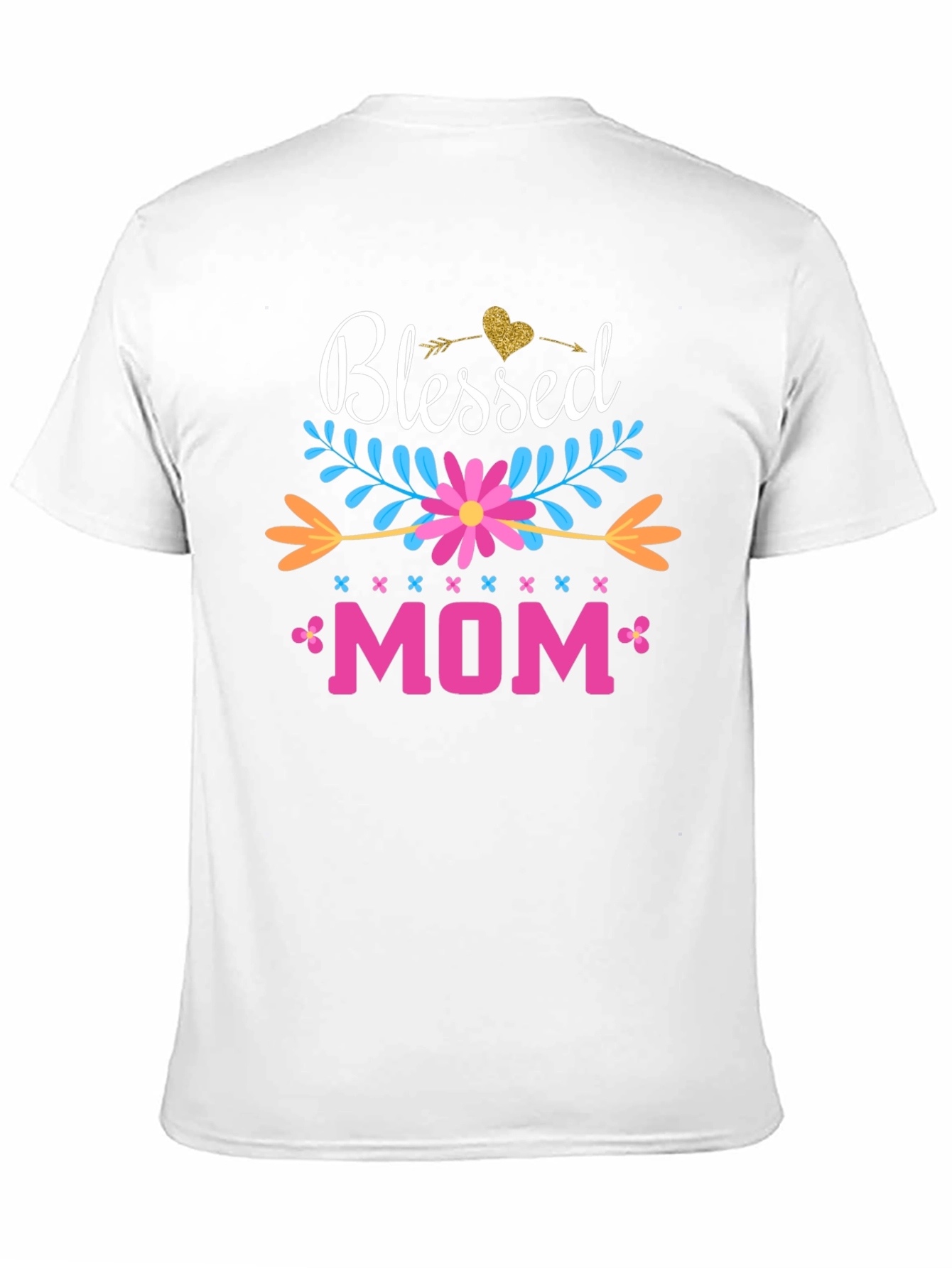 Blessed Mom Graphic Tee - Perfect Mothers Day Gift!