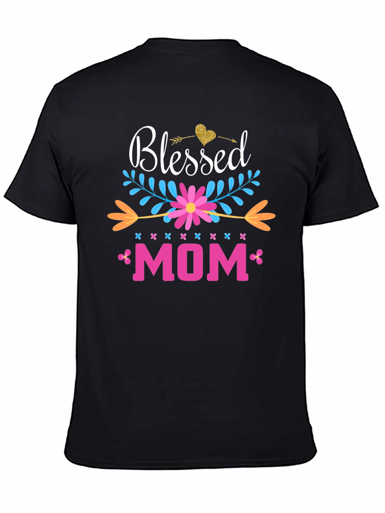 Blessed Mom Graphic Tee - Perfect Mothers Day Gift!