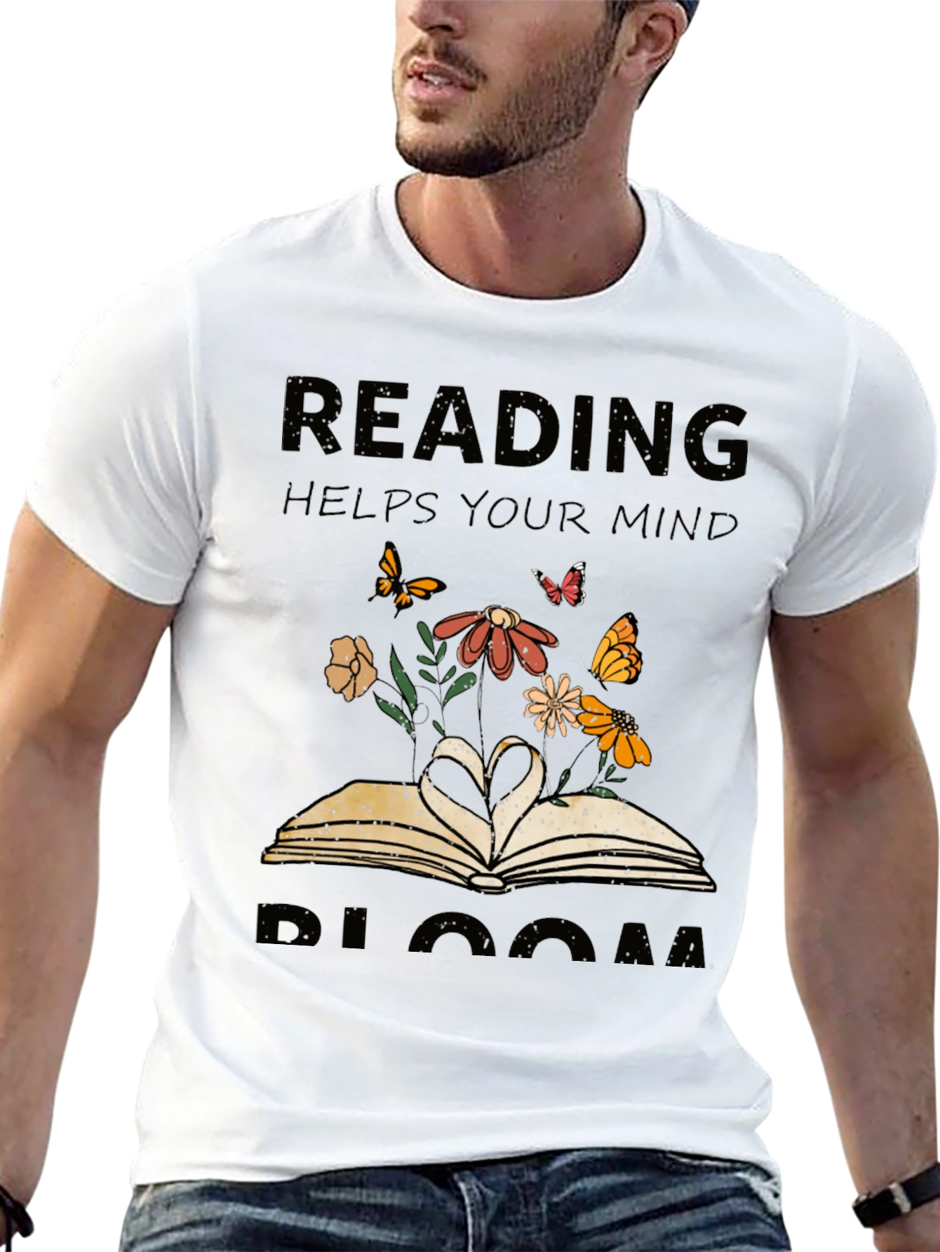 Reading Helps Your Mind Bloom T-Shirt