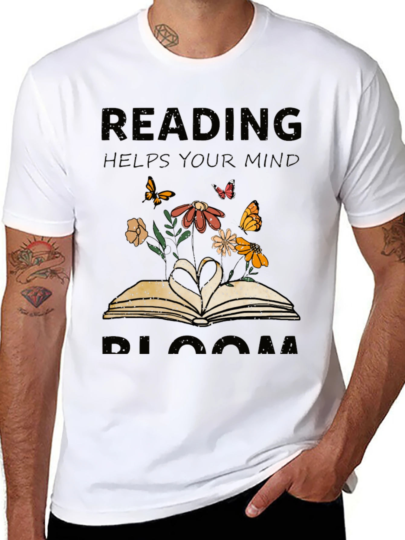 Reading Helps Your Mind Bloom T-Shirt