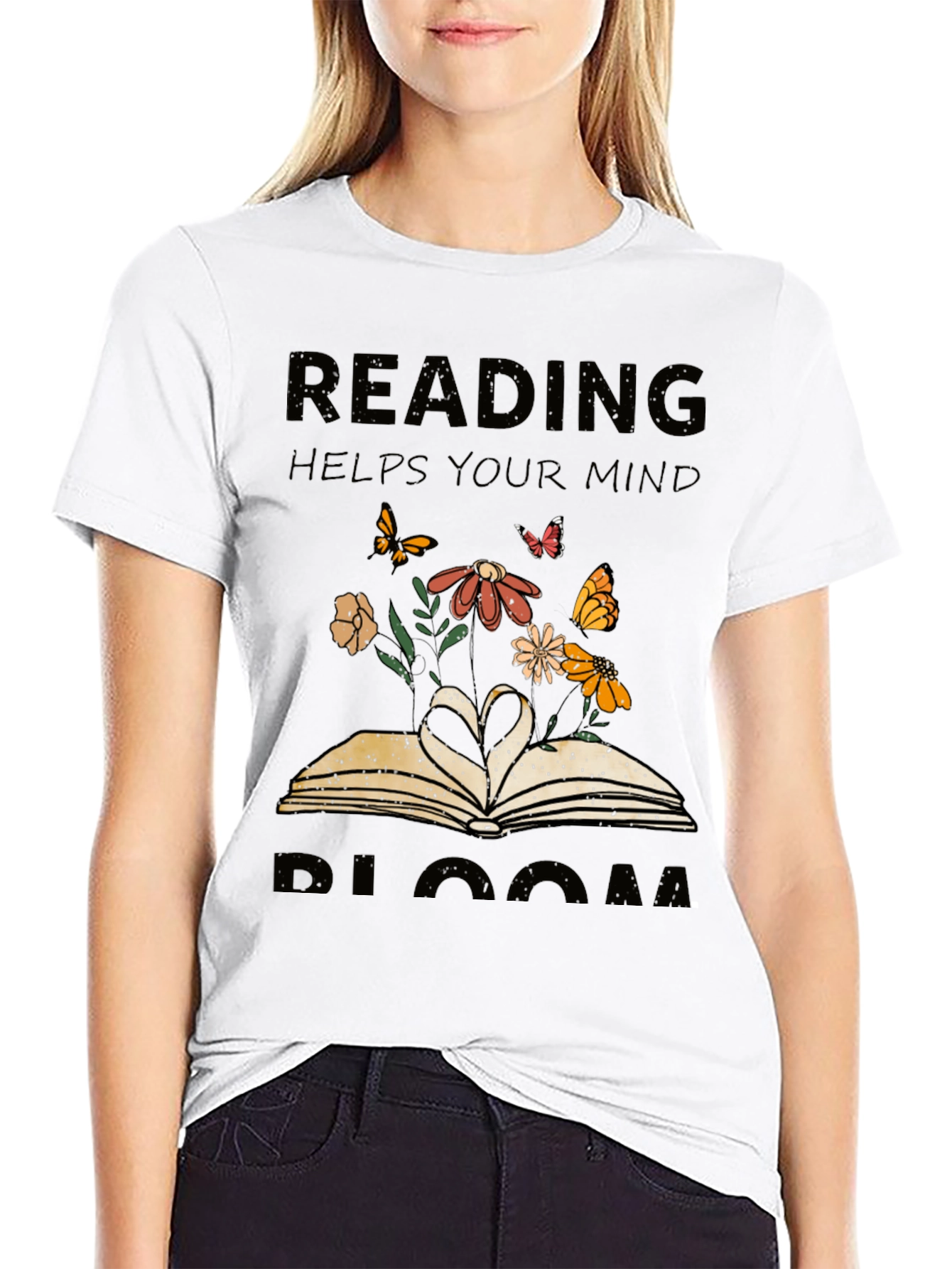 Reading Helps Your Mind Bloom T-Shirt
