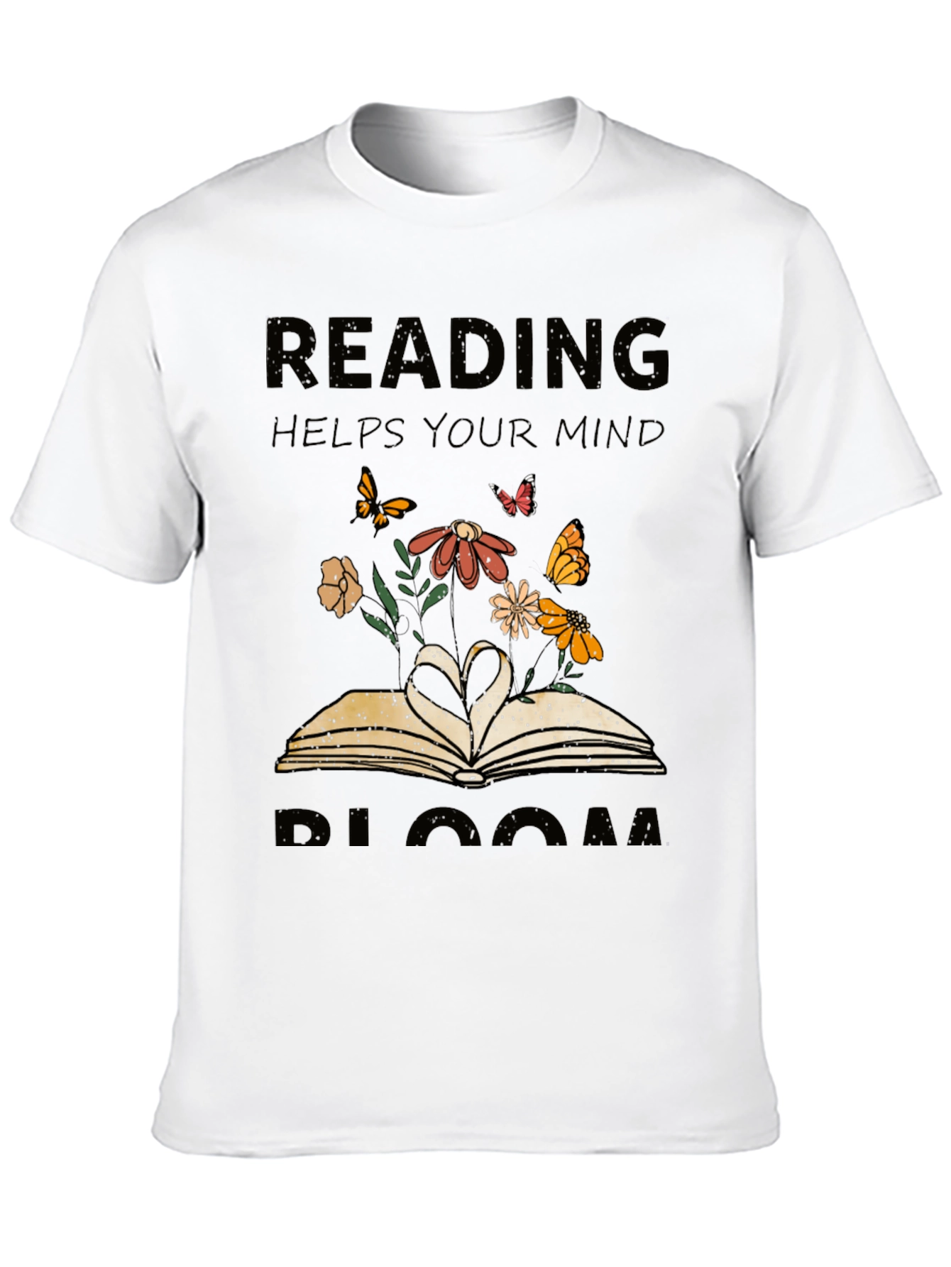 Reading Helps Your Mind Bloom T-Shirt
