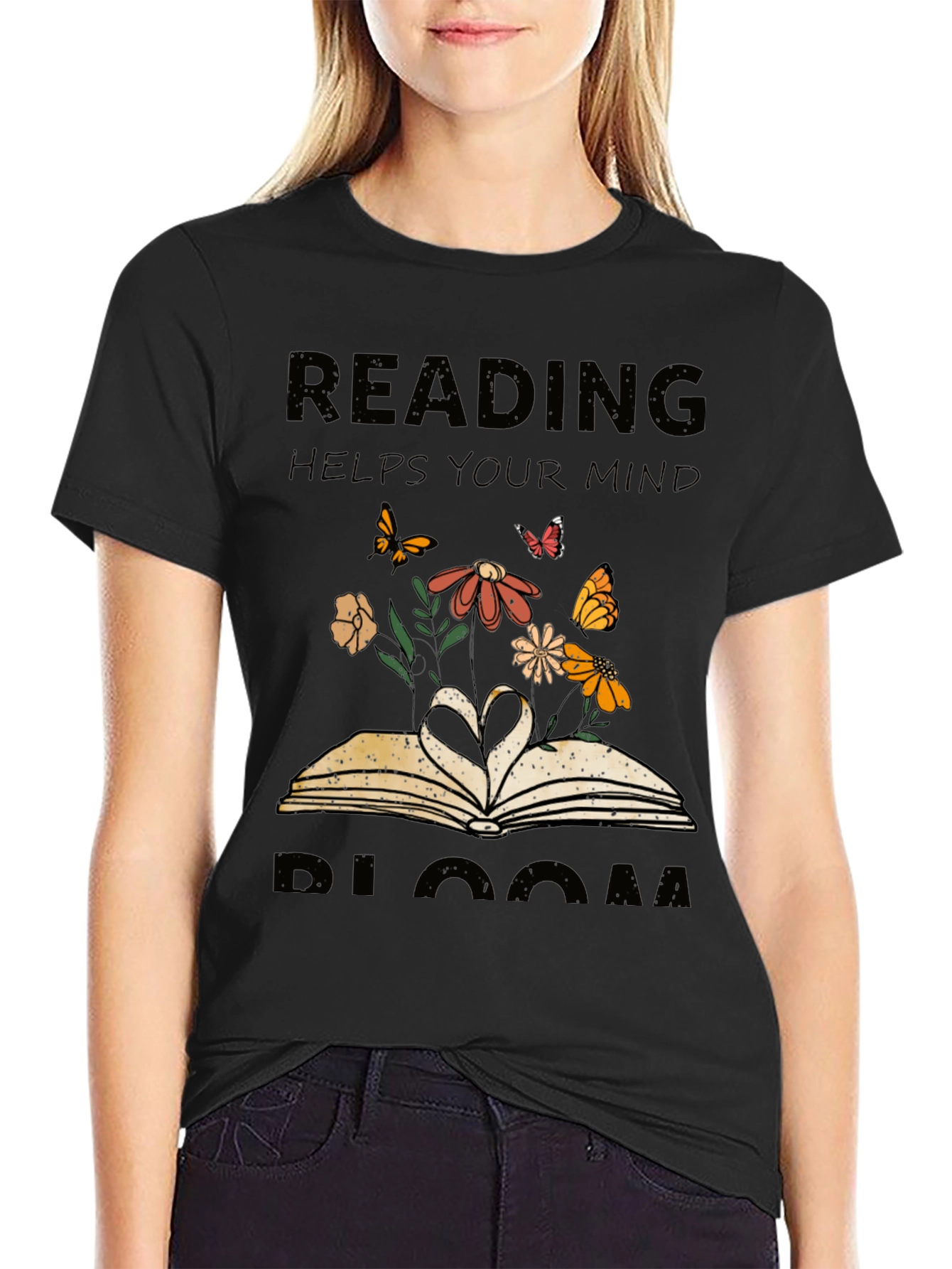 Reading Helps Your Mind Bloom T-Shirt