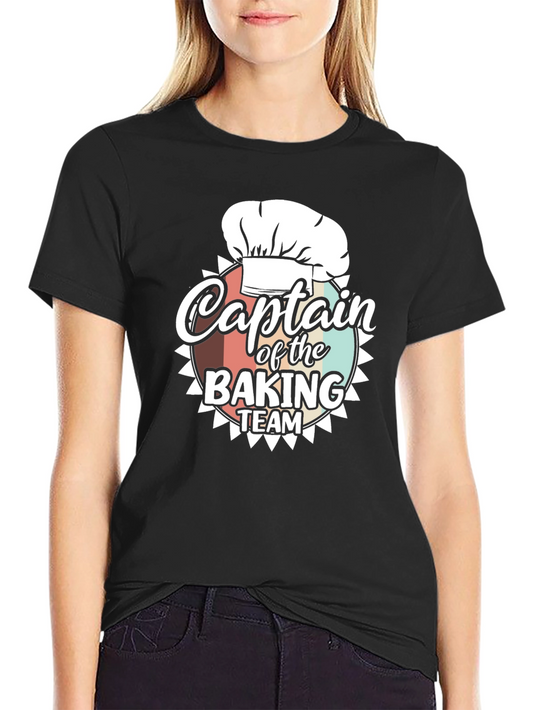 Captain of the Baking Team Graphic T-Shirt