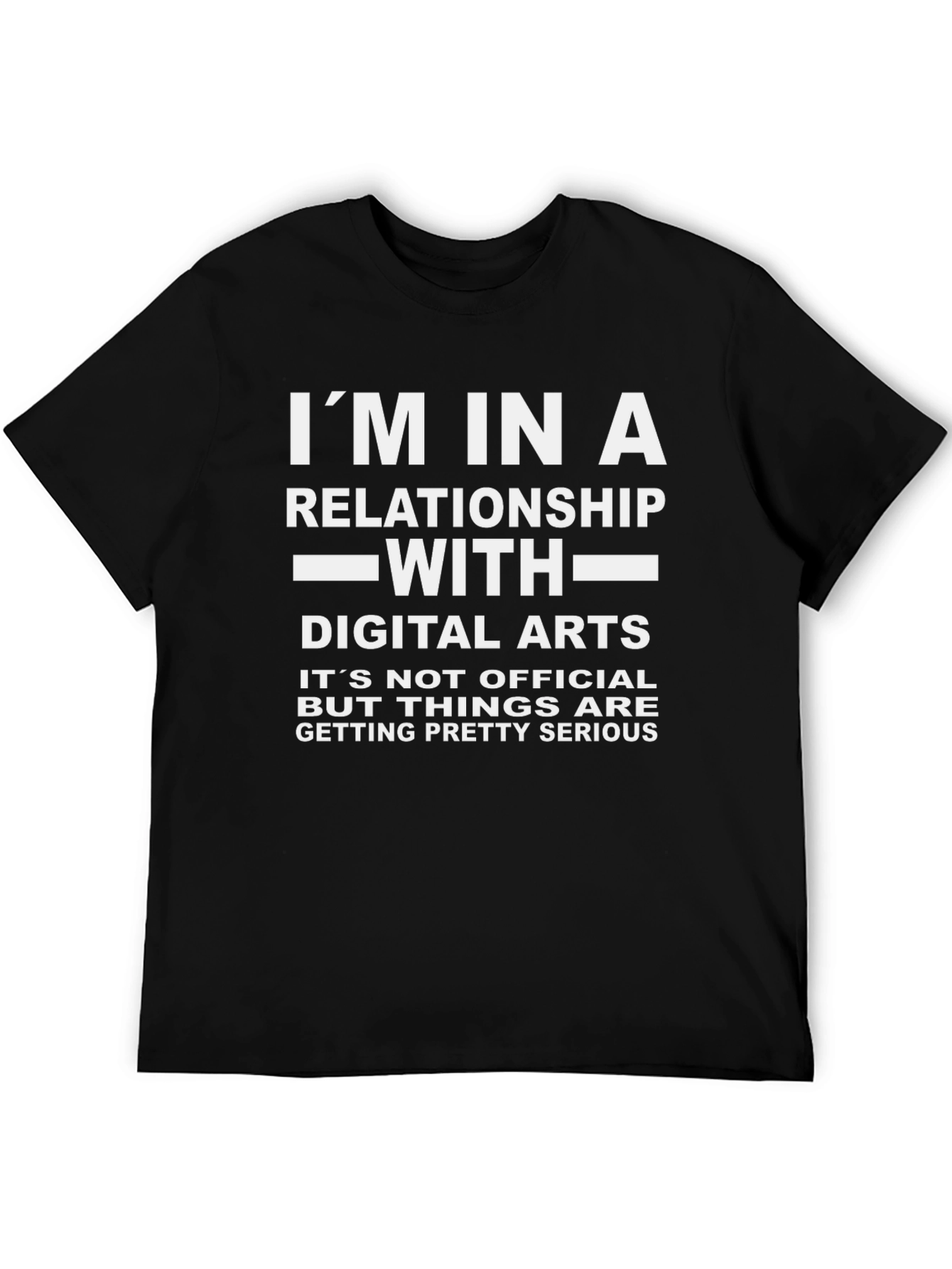 Digital Arts Relationship T-Shirt - Novelty Graphic Tee