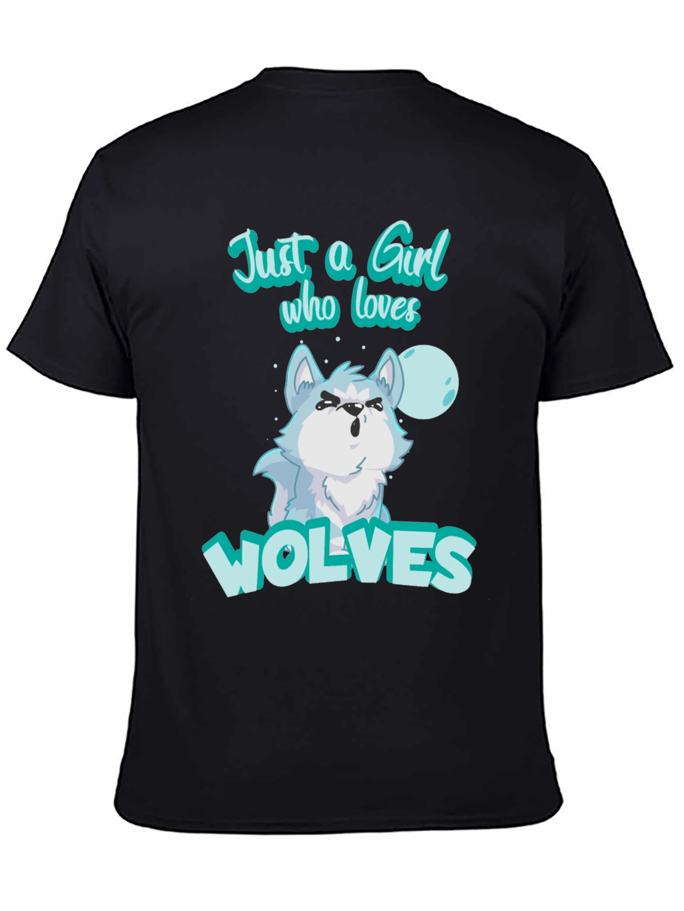 Just A Girl Who Loves Wolves T-Shirt