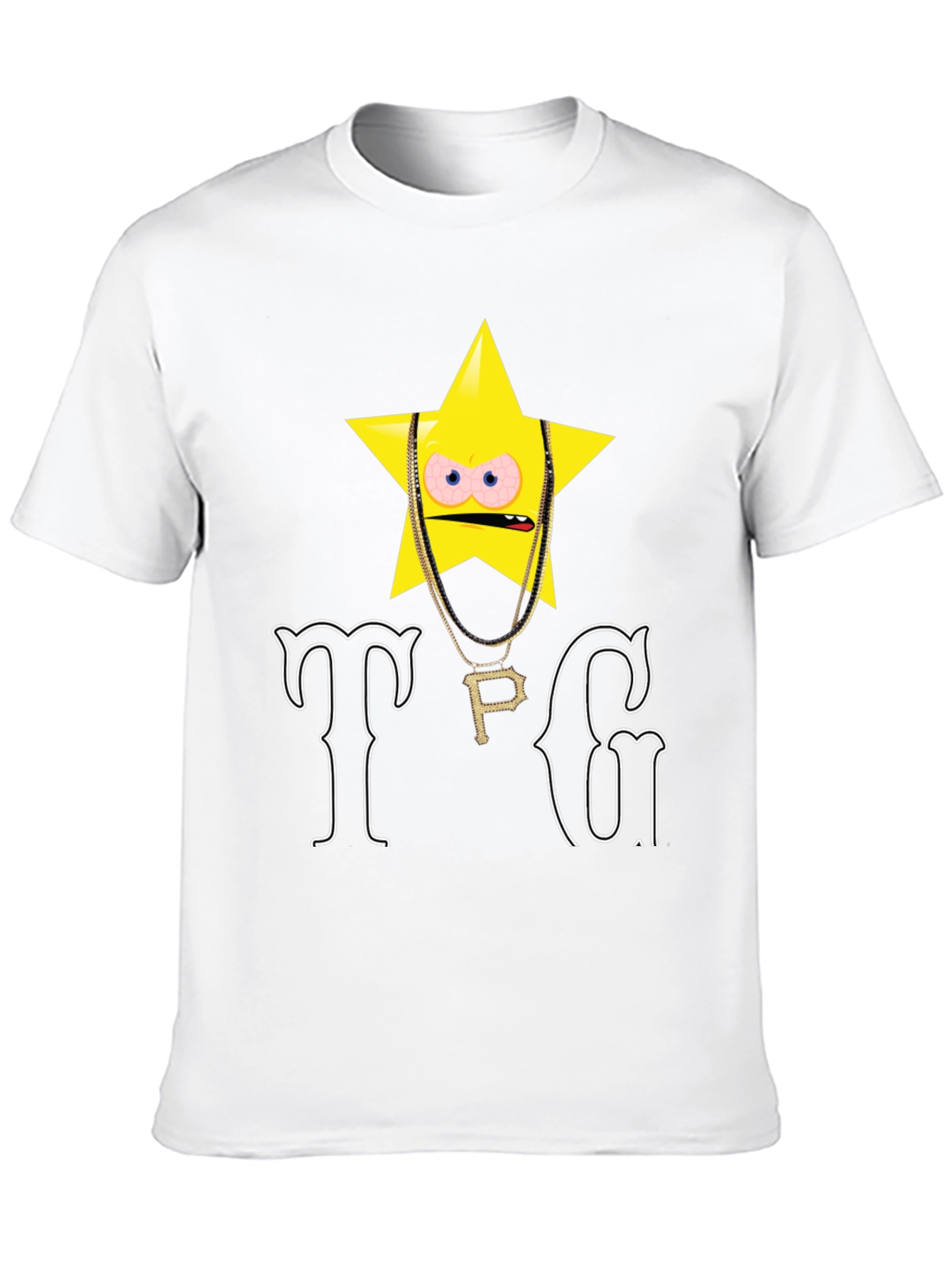 TPG Star Graphic T-Shirt - Black