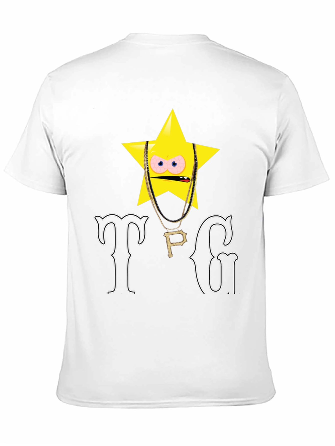 TPG Star Graphic T-Shirt - Black