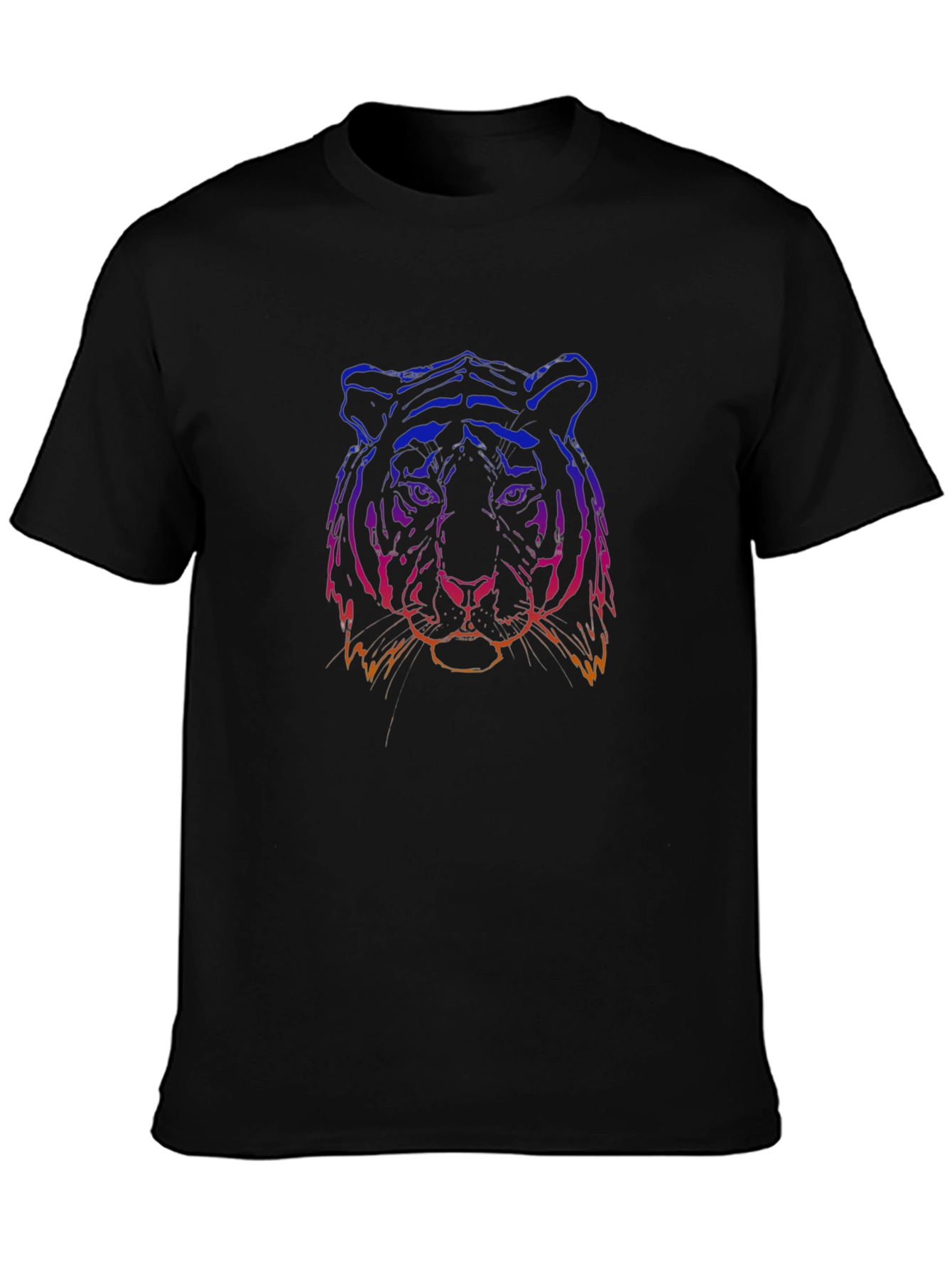 Tiger Graphic Tee - Cool Animal Print T-Shirt