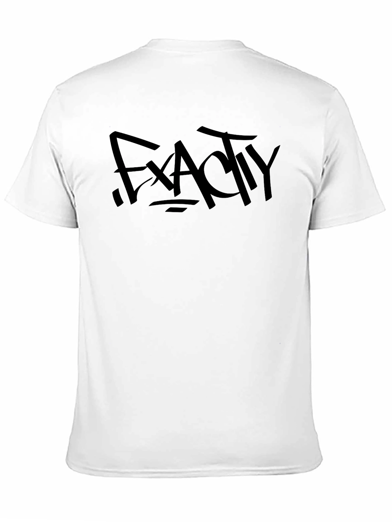 Exactly Black Graphic Tee