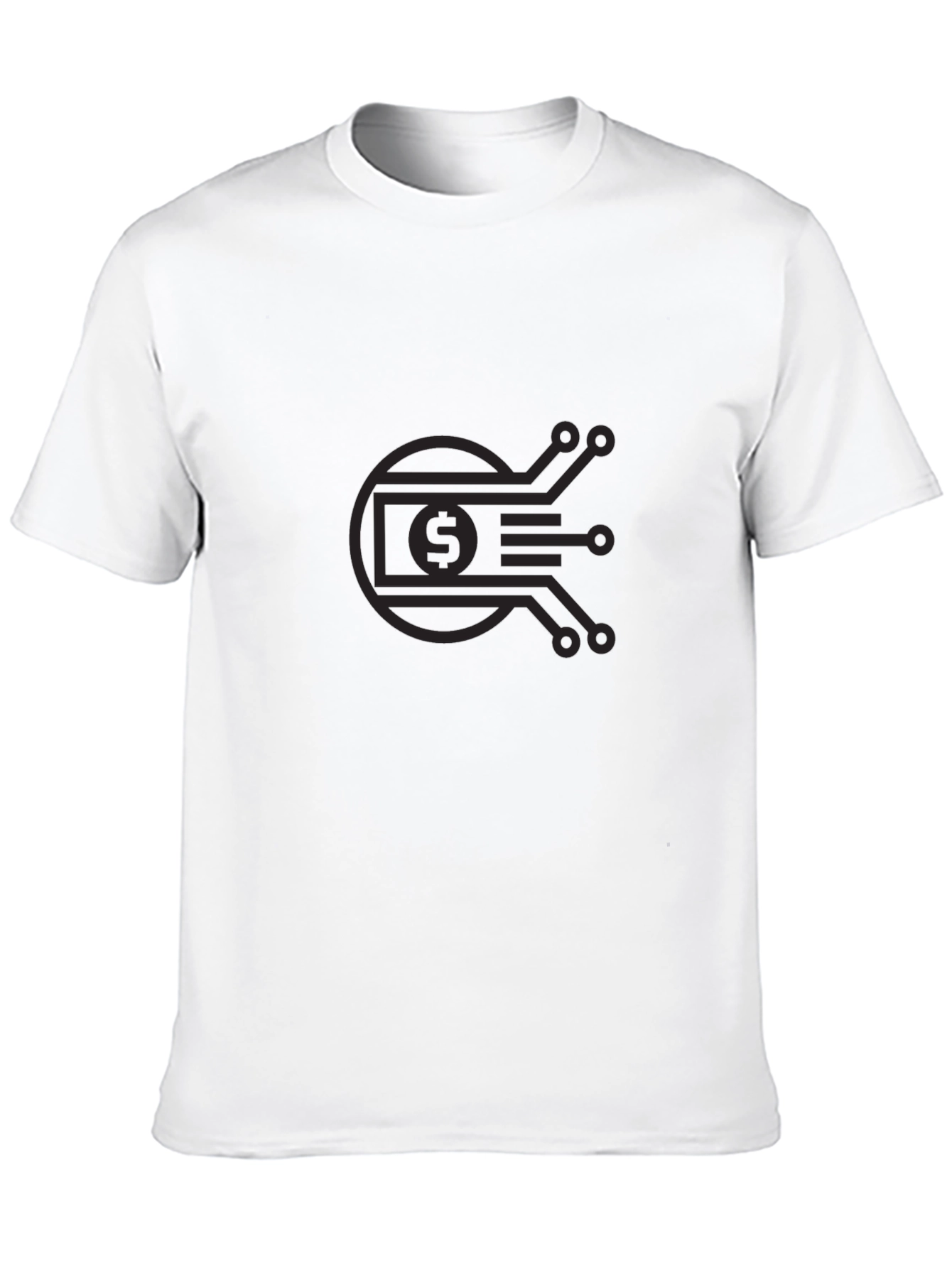 Tech Dollar Black T-Shirt