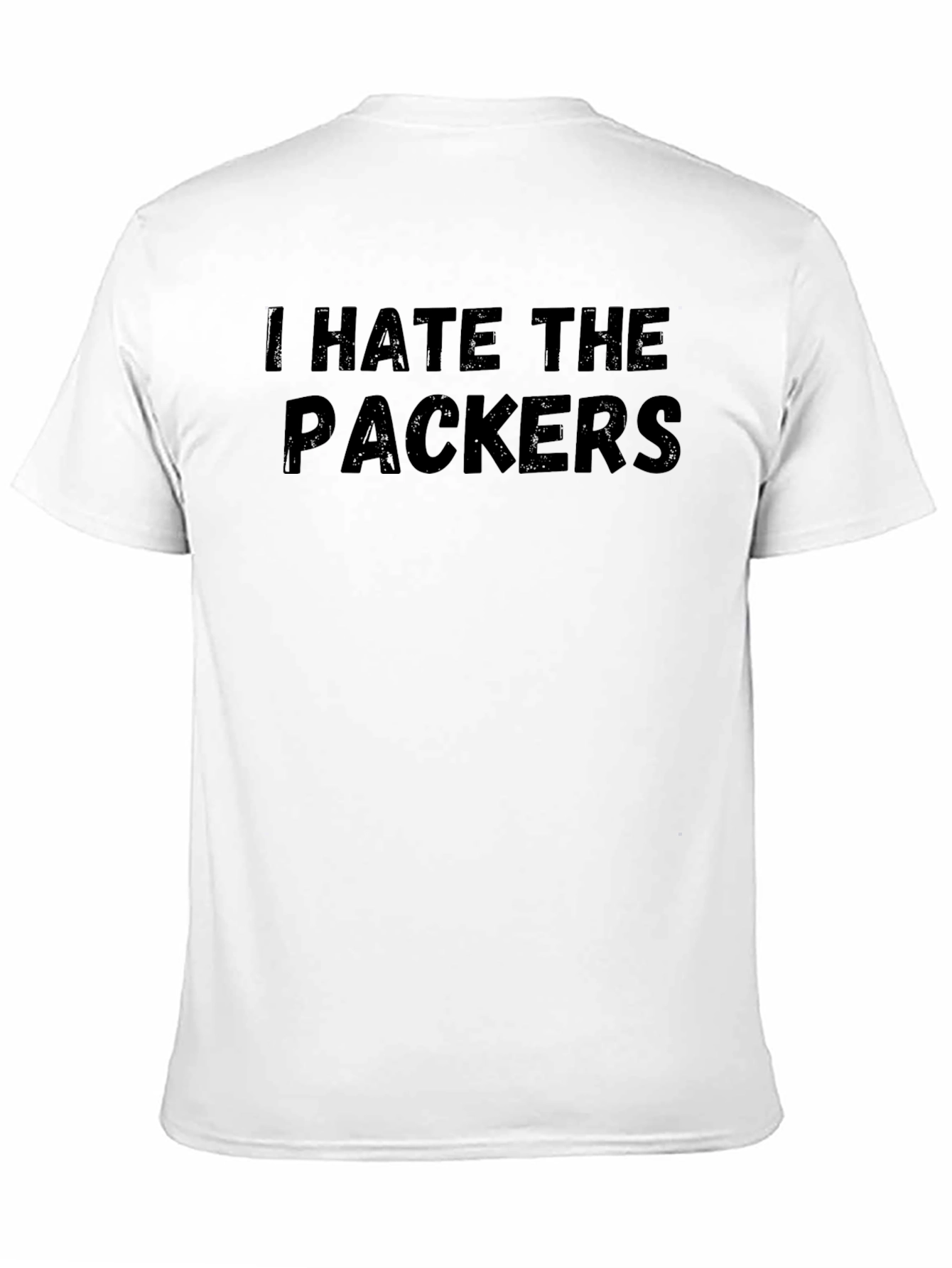 I Hate The Packers T-Shirt - Black