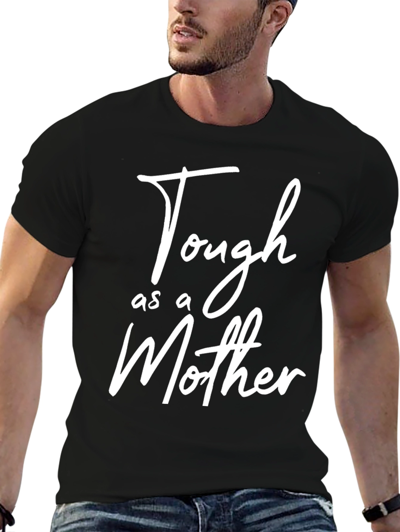 Tough as a Mother Graphic T-Shirt - Black