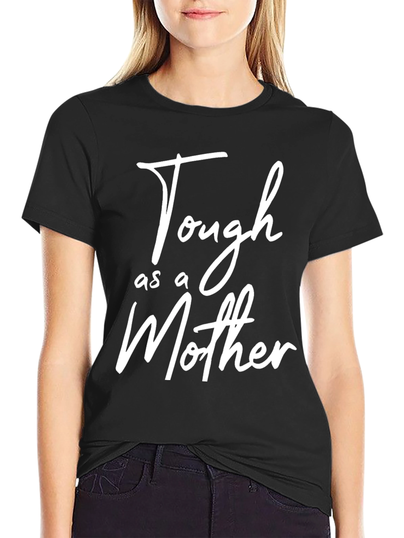 Tough as a Mother Graphic T-Shirt - Black