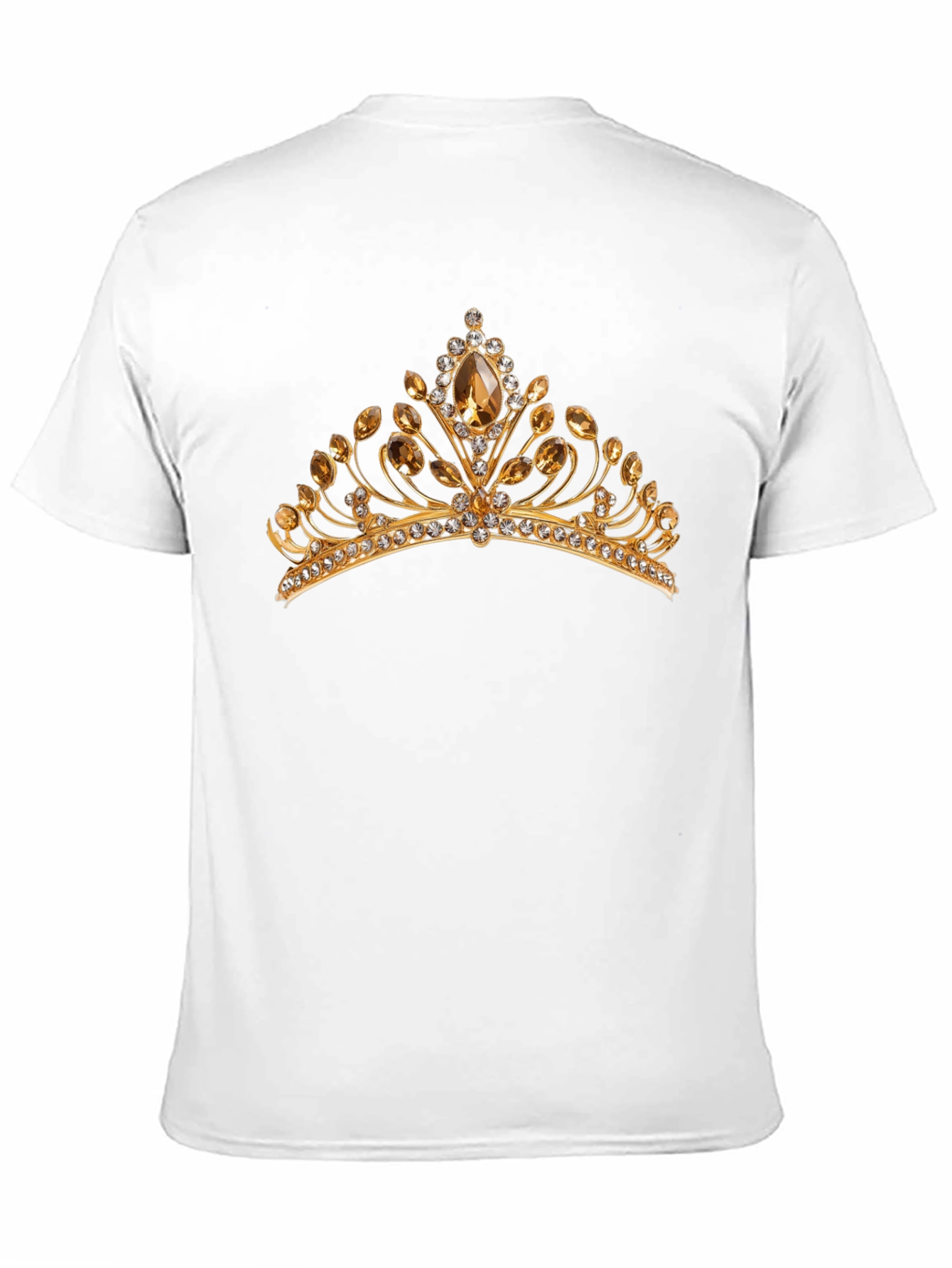 Gold Crown Graphic Black T-Shirt