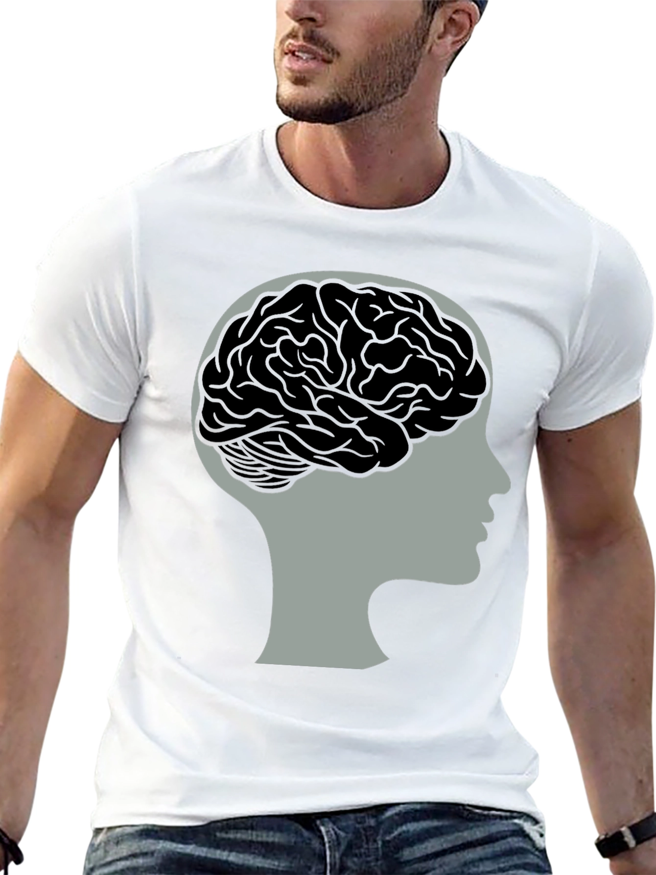 Brain Power Tee - Mens Graphic T-Shirt
