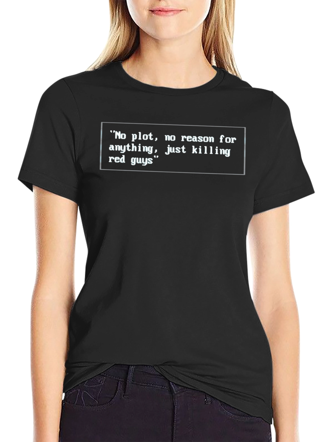 No Plot Killing Red Guys T-Shirt
