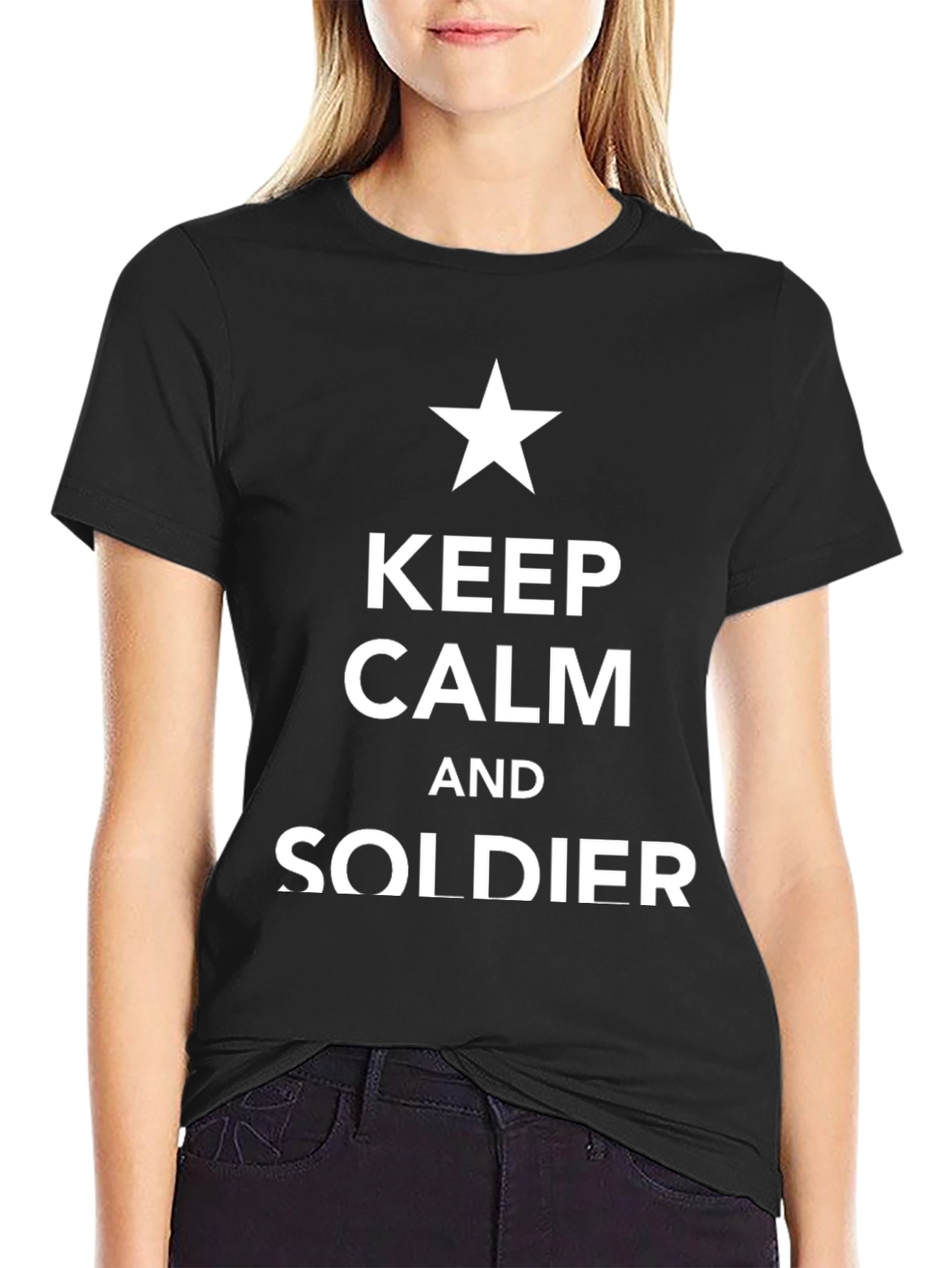 Keep Calm and Soldier T-Shirt
