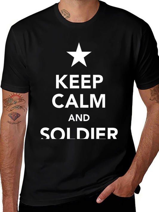 Keep Calm and Soldier T-Shirt