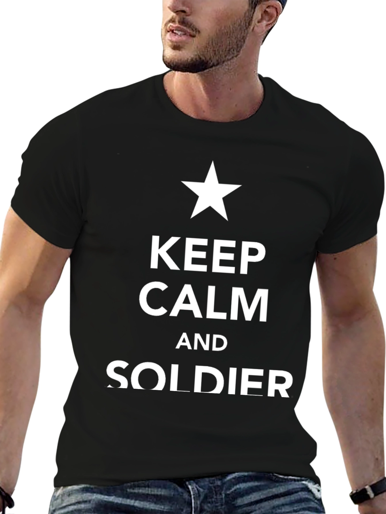 Keep Calm and Soldier T-Shirt