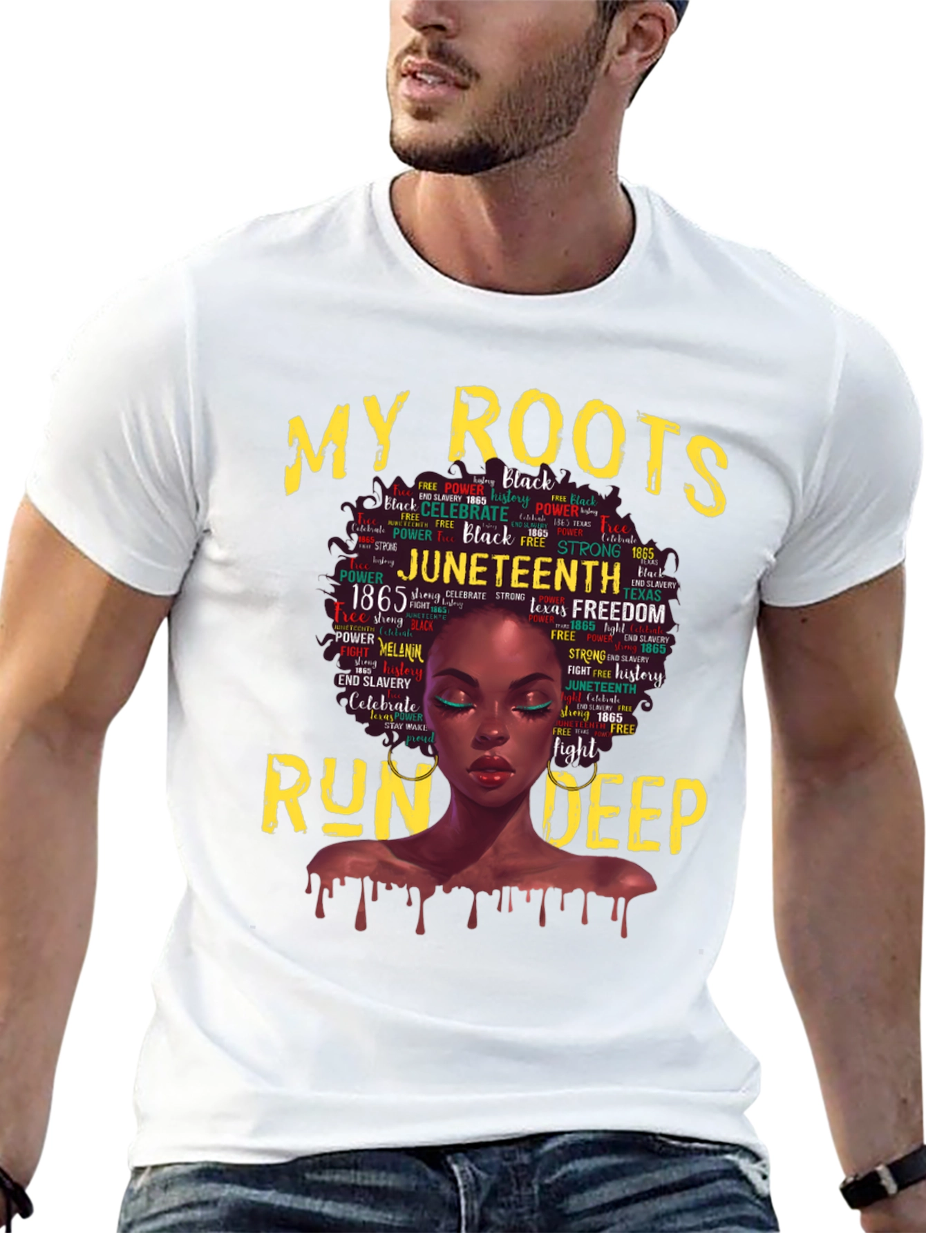Juneteenth Roots T-Shirt - Black Pride