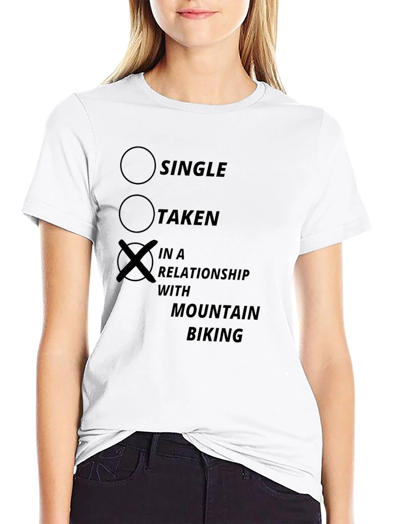 Mountain Biking Relationship T-Shirt