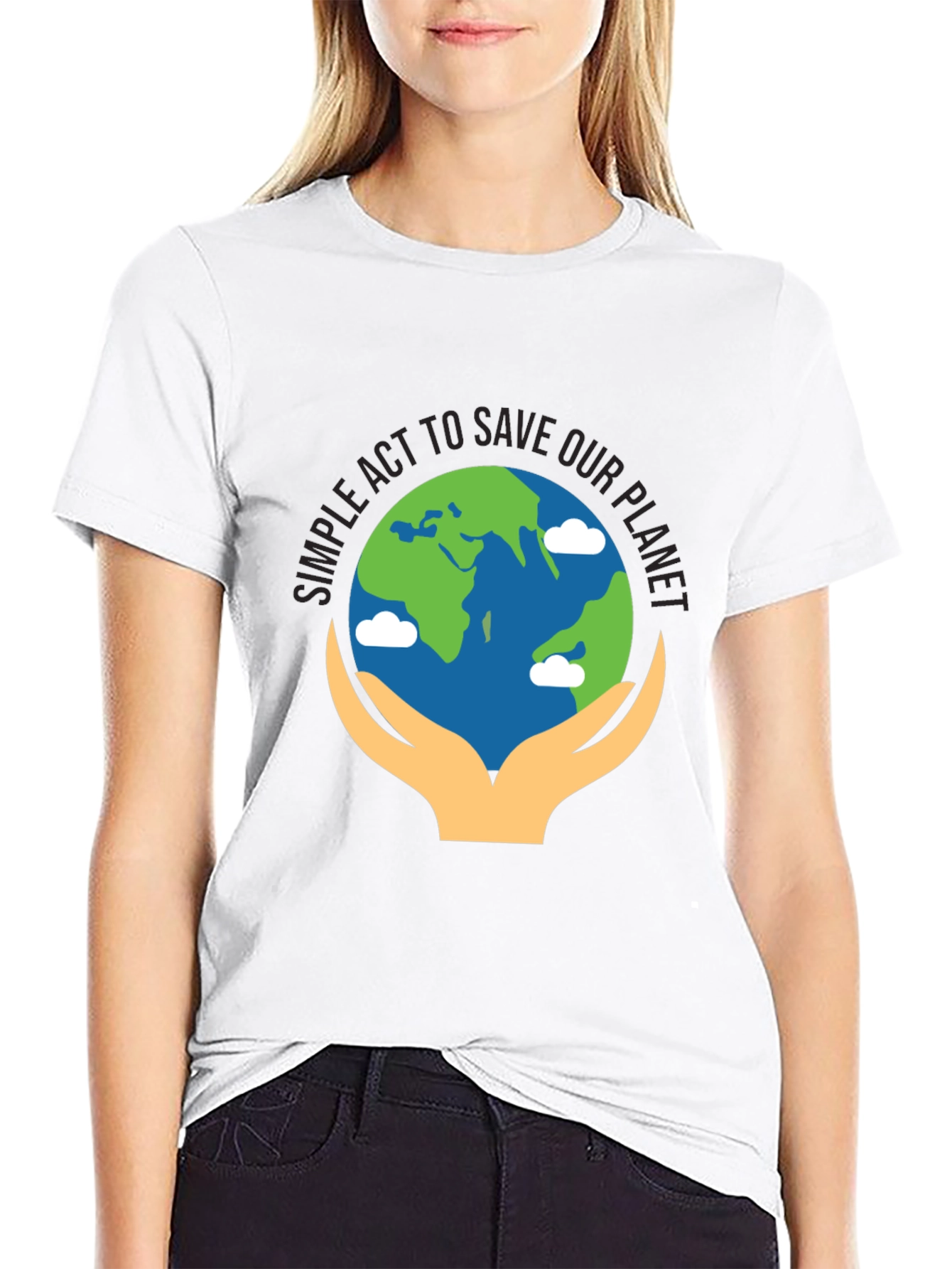 Eco-Friendly Save Our Planet Graphic Tee