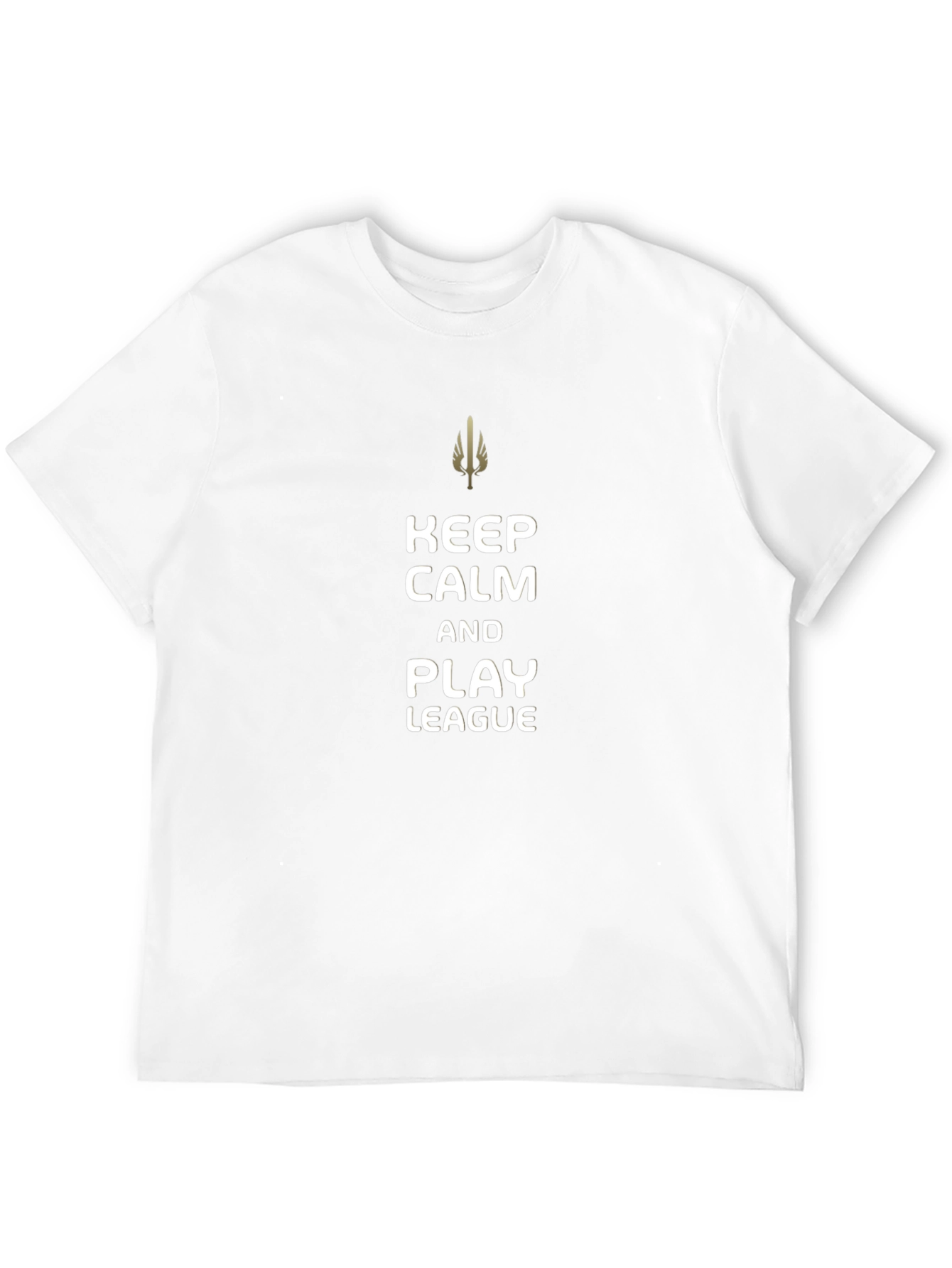 Keep Calm and Play League Black T-Shirt