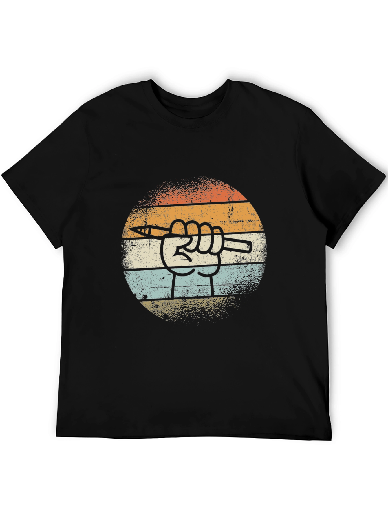 Retro Artist Hand T-Shirt