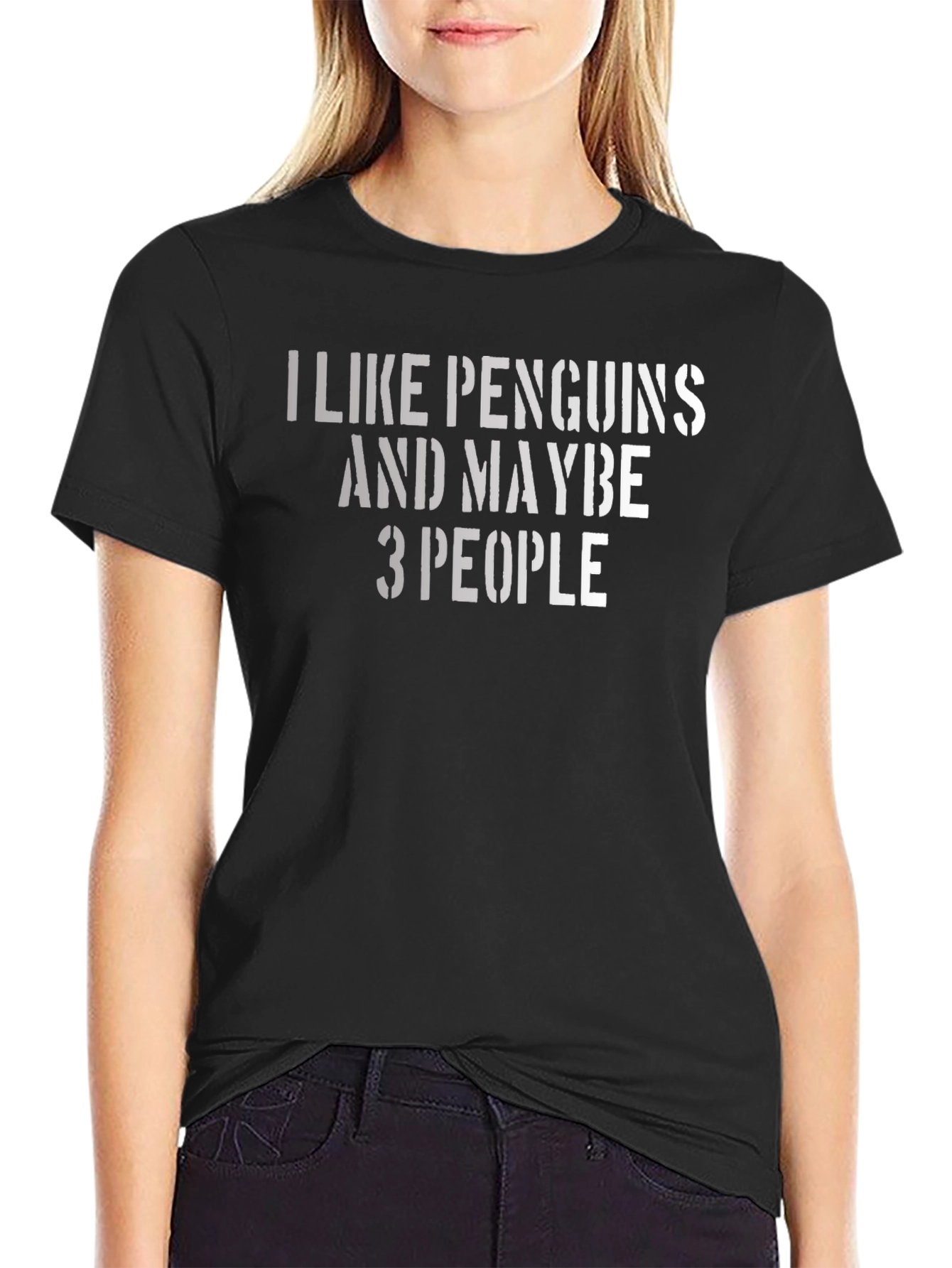 Penguins & Maybe 3 People Graphic Tee
